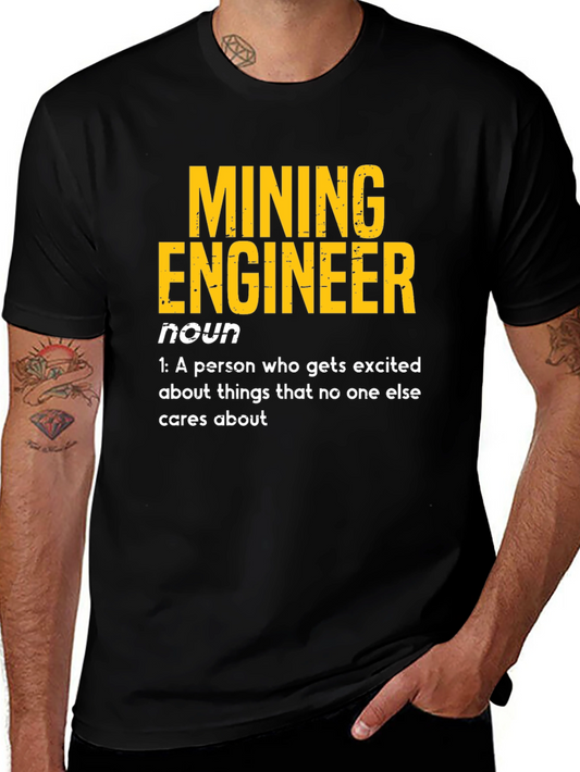 Mining Engineer Definition T-Shirt