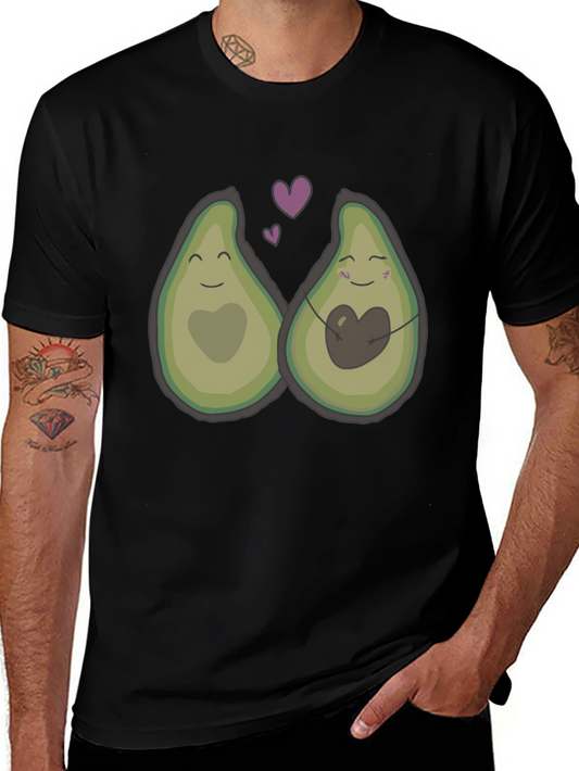 Avocado Love T-Shirt - Cute Matching Couple Tee