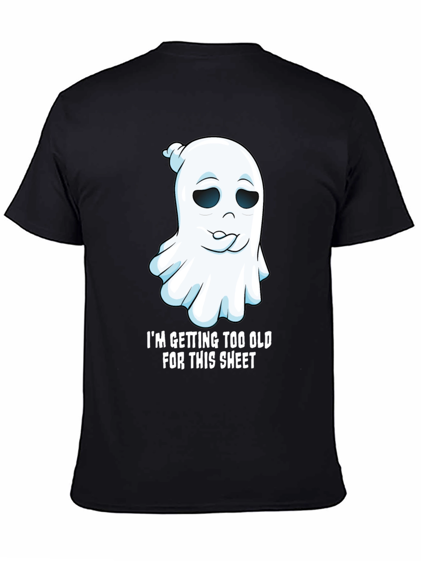 Funny Ghost Graphic Tee - Im Getting Too Old