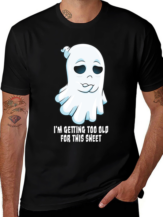 Funny Ghost Graphic Tee - Im Getting Too Old