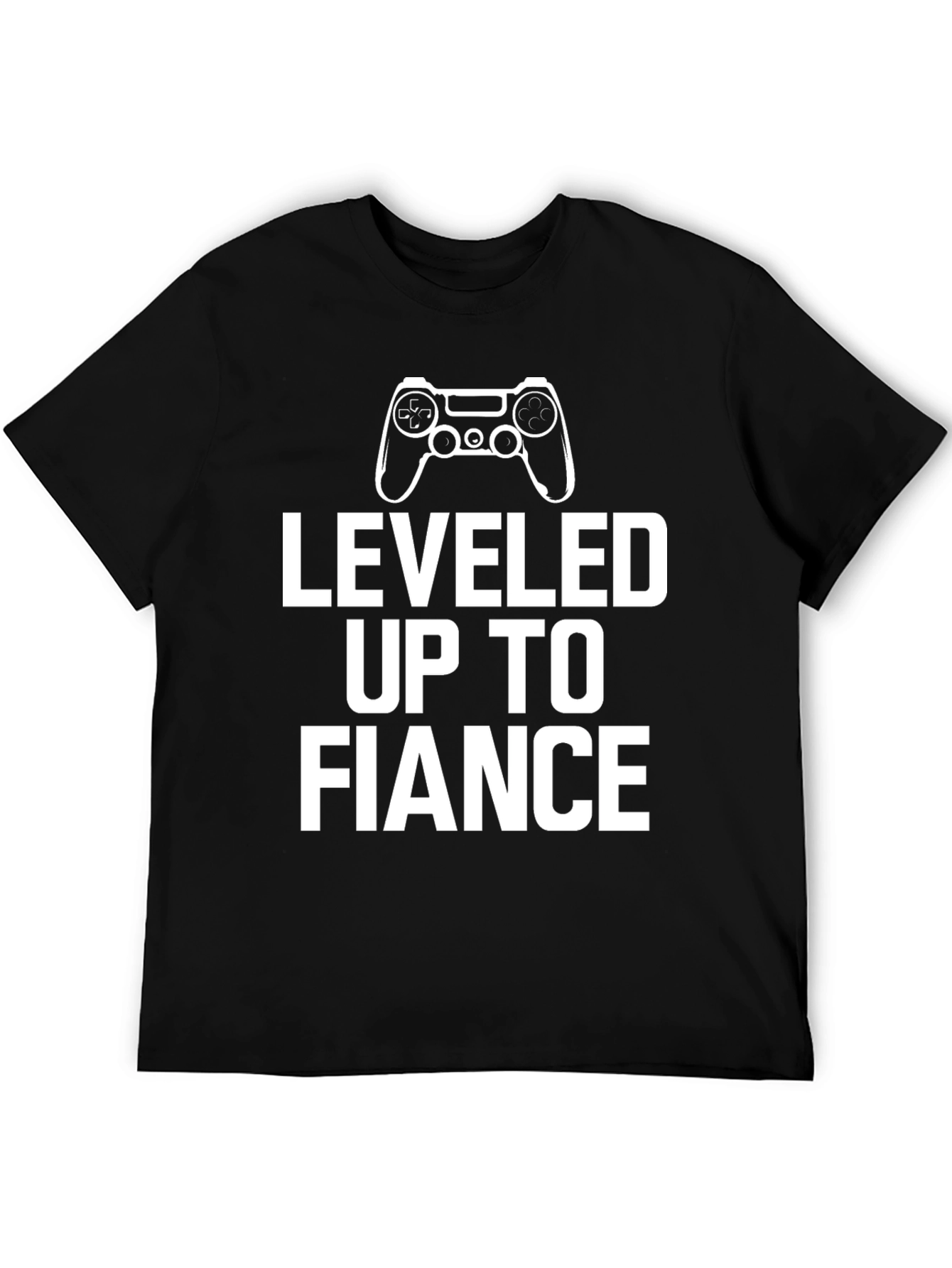 Leveled Up to Fiance Gamer T-Shirt
