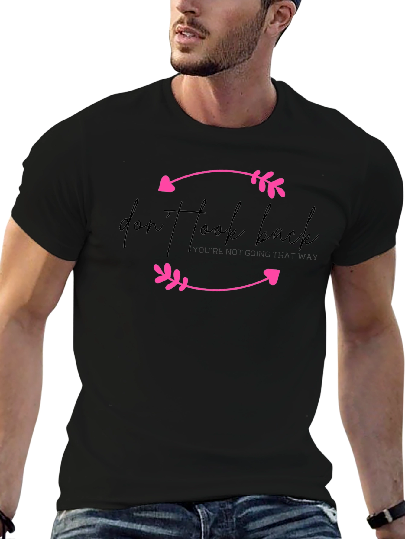 Dont Look Back Arrow Tee