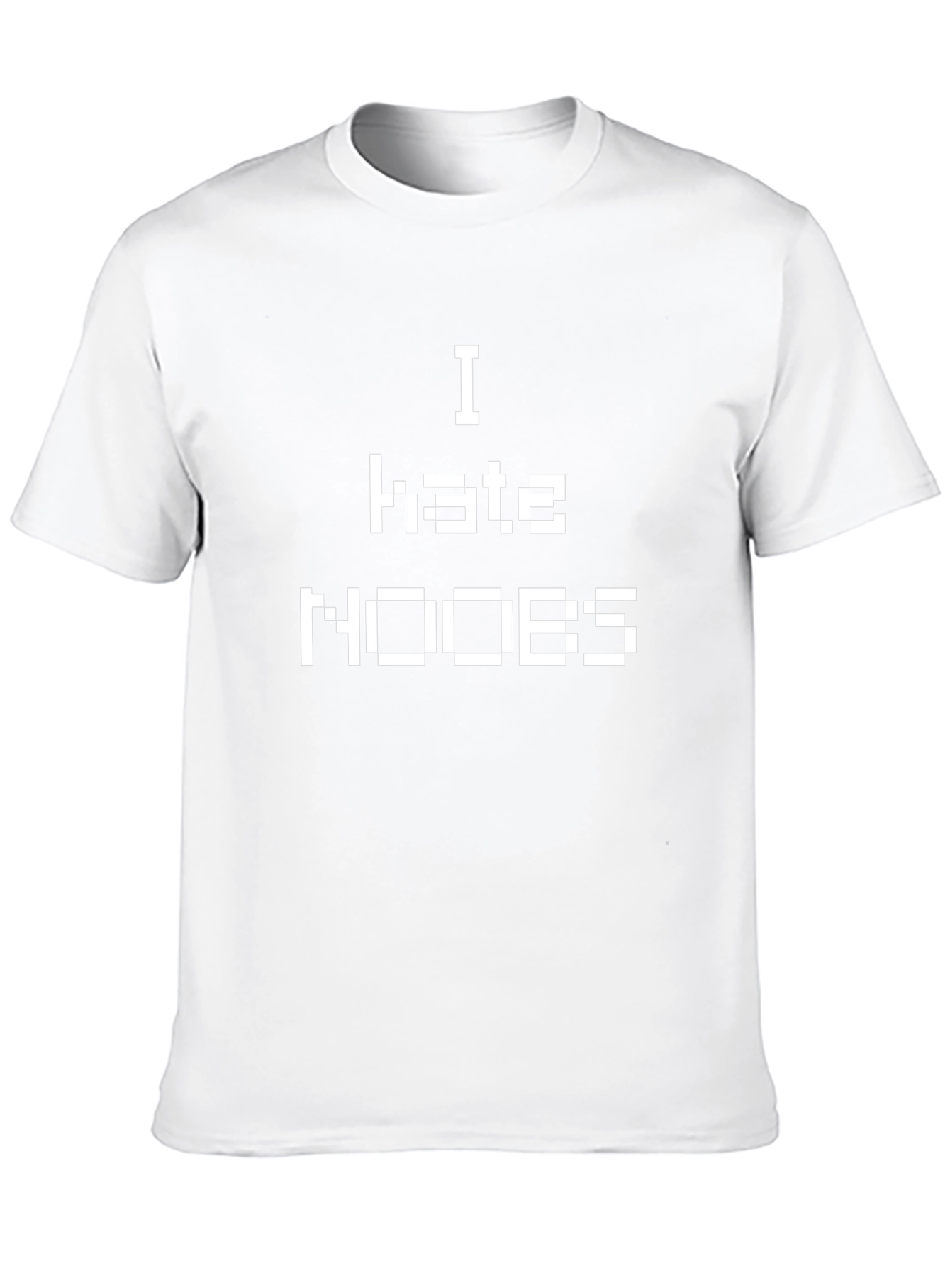 I Hate Noobs T-Shirt - Gamer Style Tee
