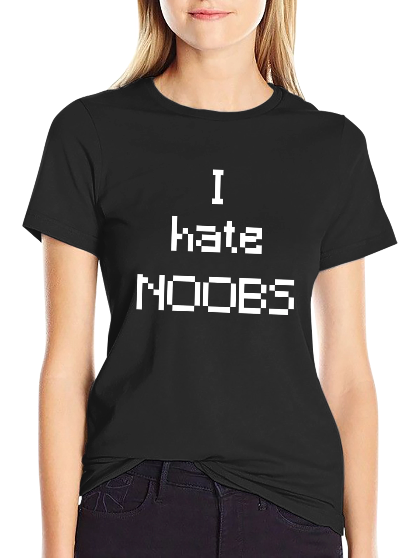 I Hate Noobs T-Shirt - Gamer Style Tee