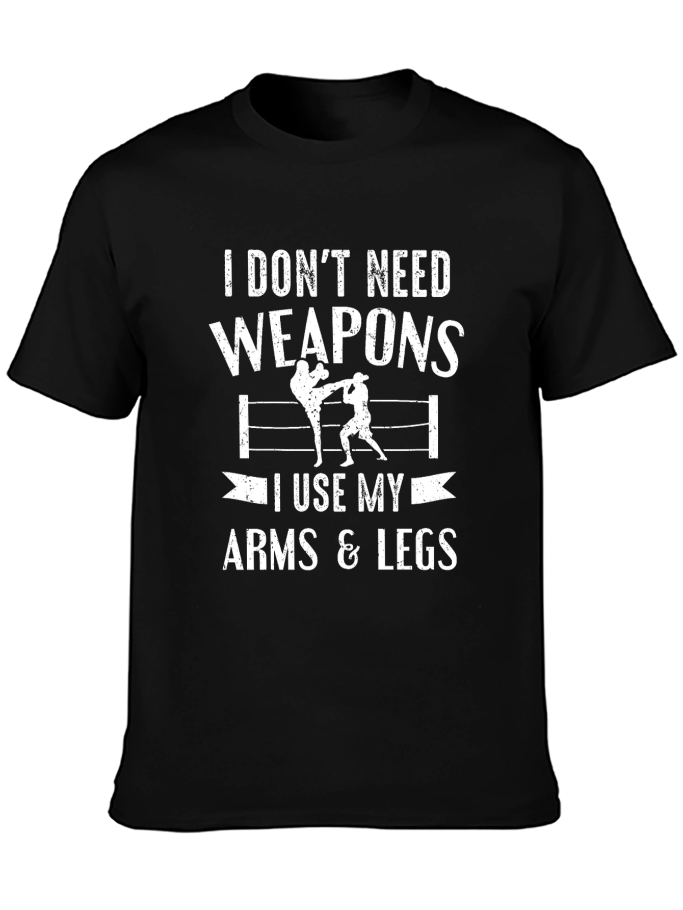 I Dont Need Weapons Graphic Tee