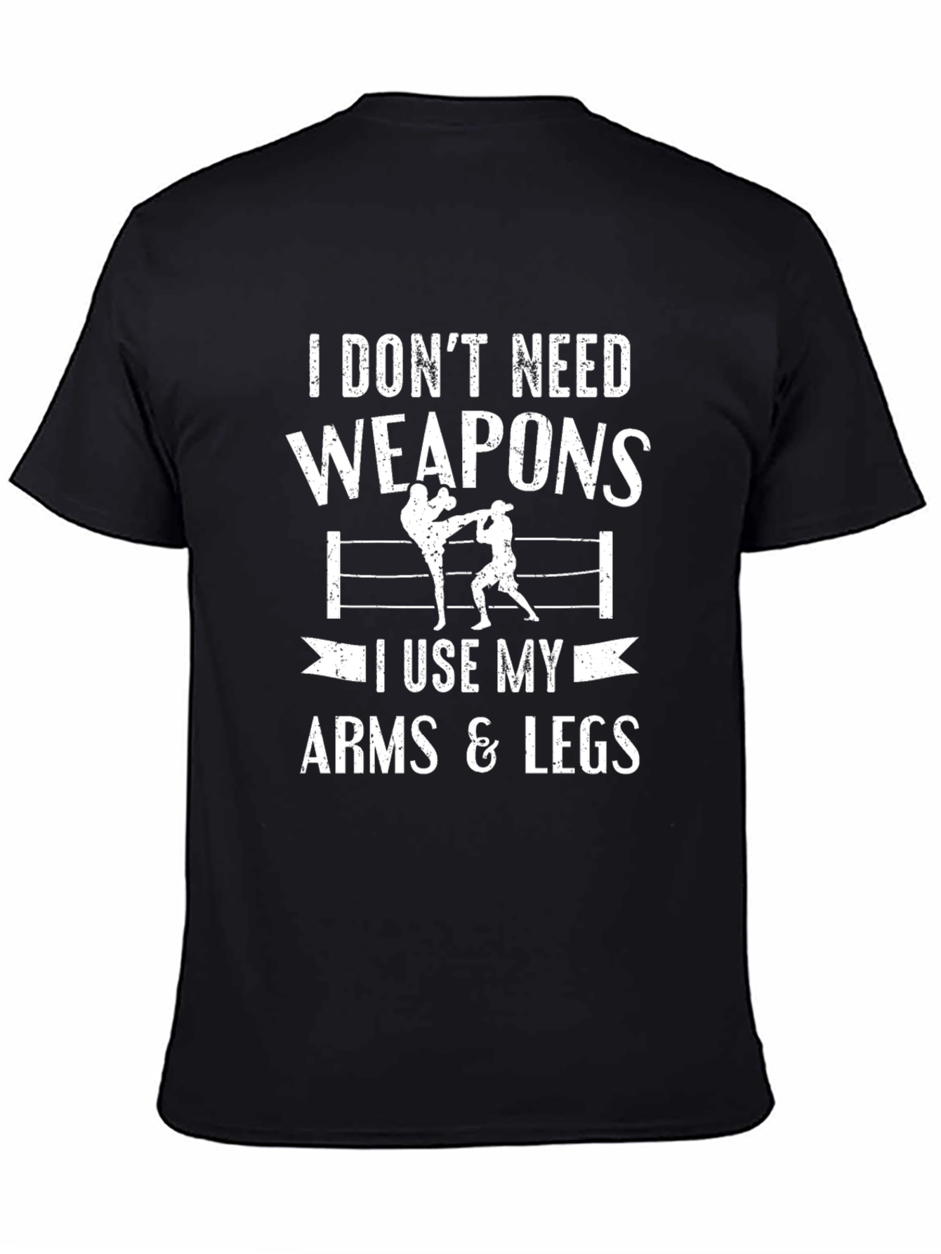 I Dont Need Weapons Graphic Tee
