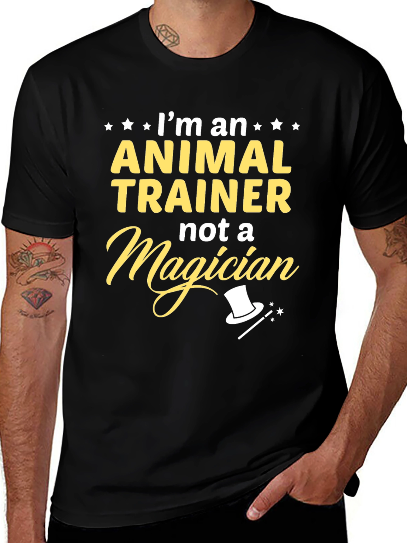 Animal Trainer Graphic Tee - Funny Career T-Shirt