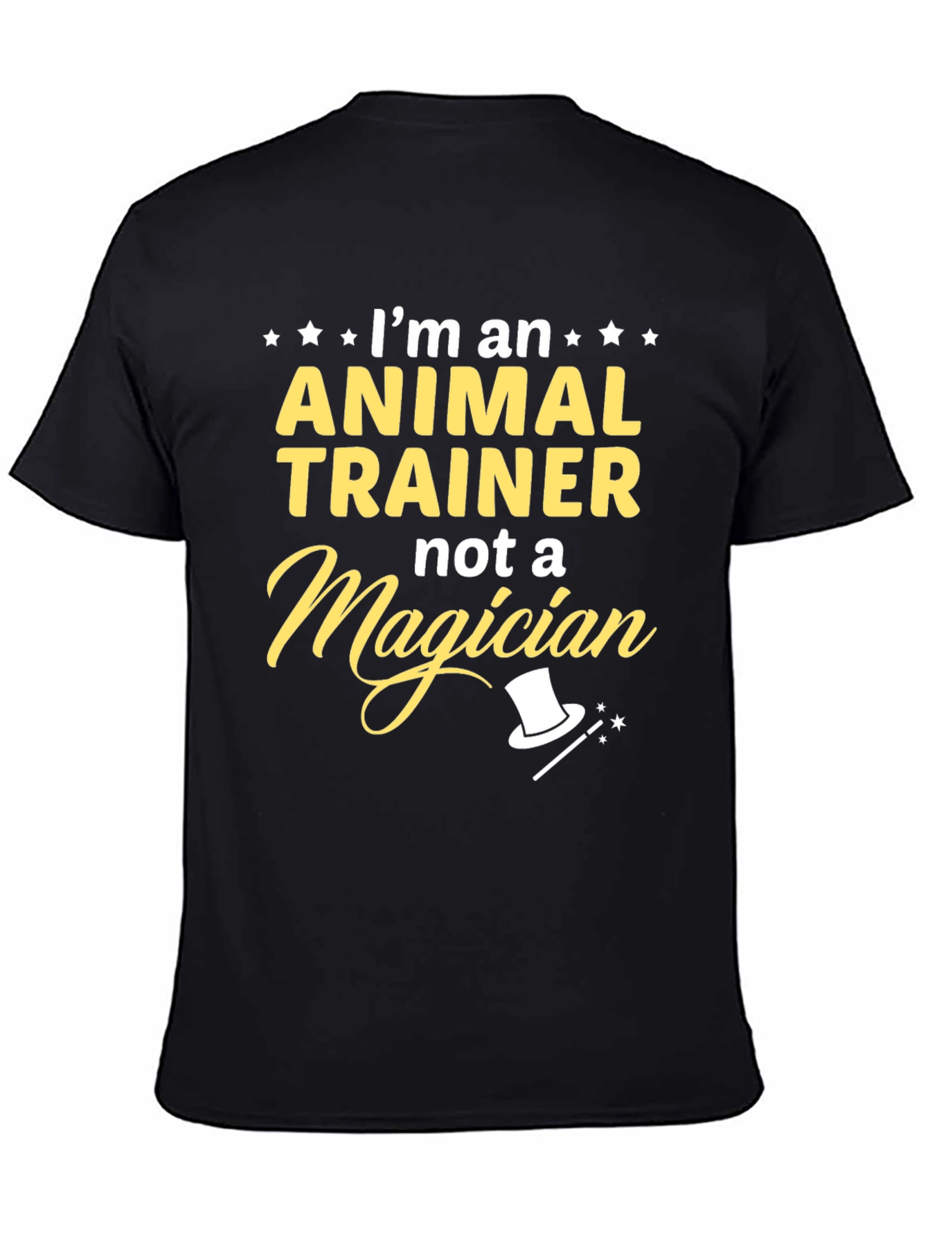 Animal Trainer Graphic Tee - Funny Career T-Shirt