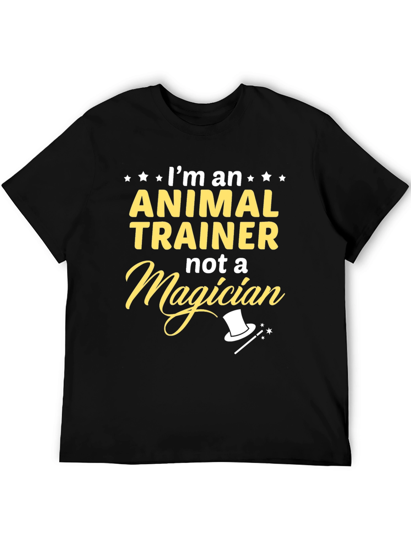 Animal Trainer Graphic Tee - Funny Career T-Shirt