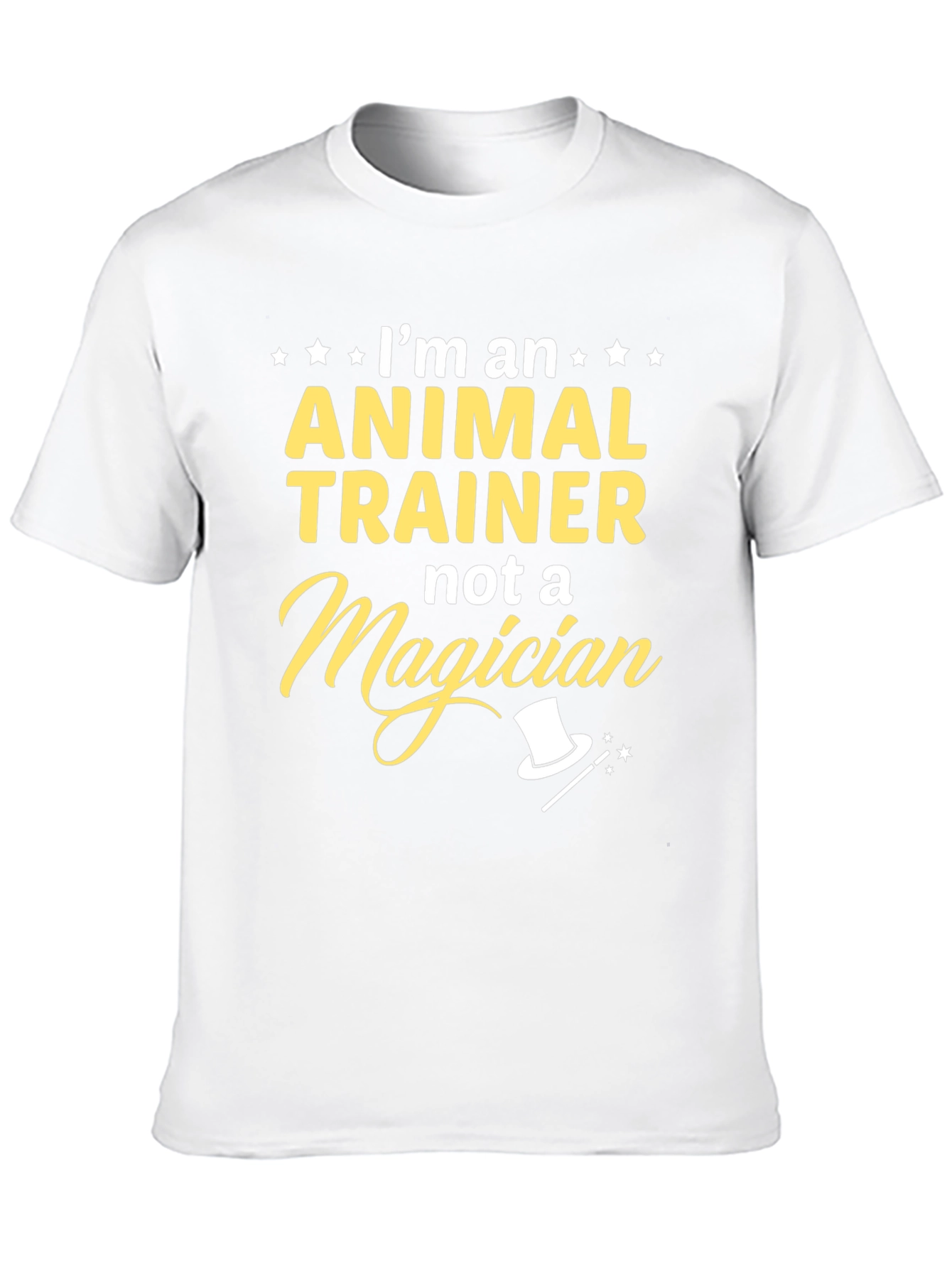 Animal Trainer Graphic Tee - Funny Career T-Shirt