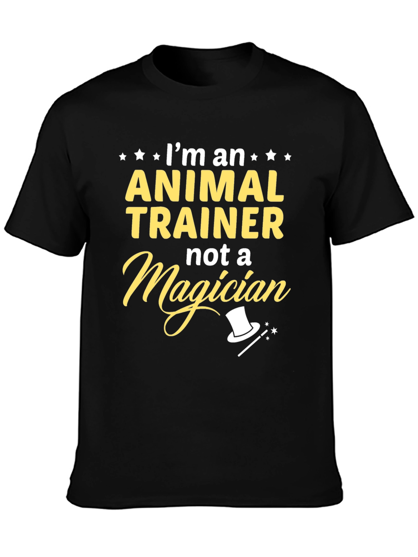 Animal Trainer Graphic Tee - Funny Career T-Shirt