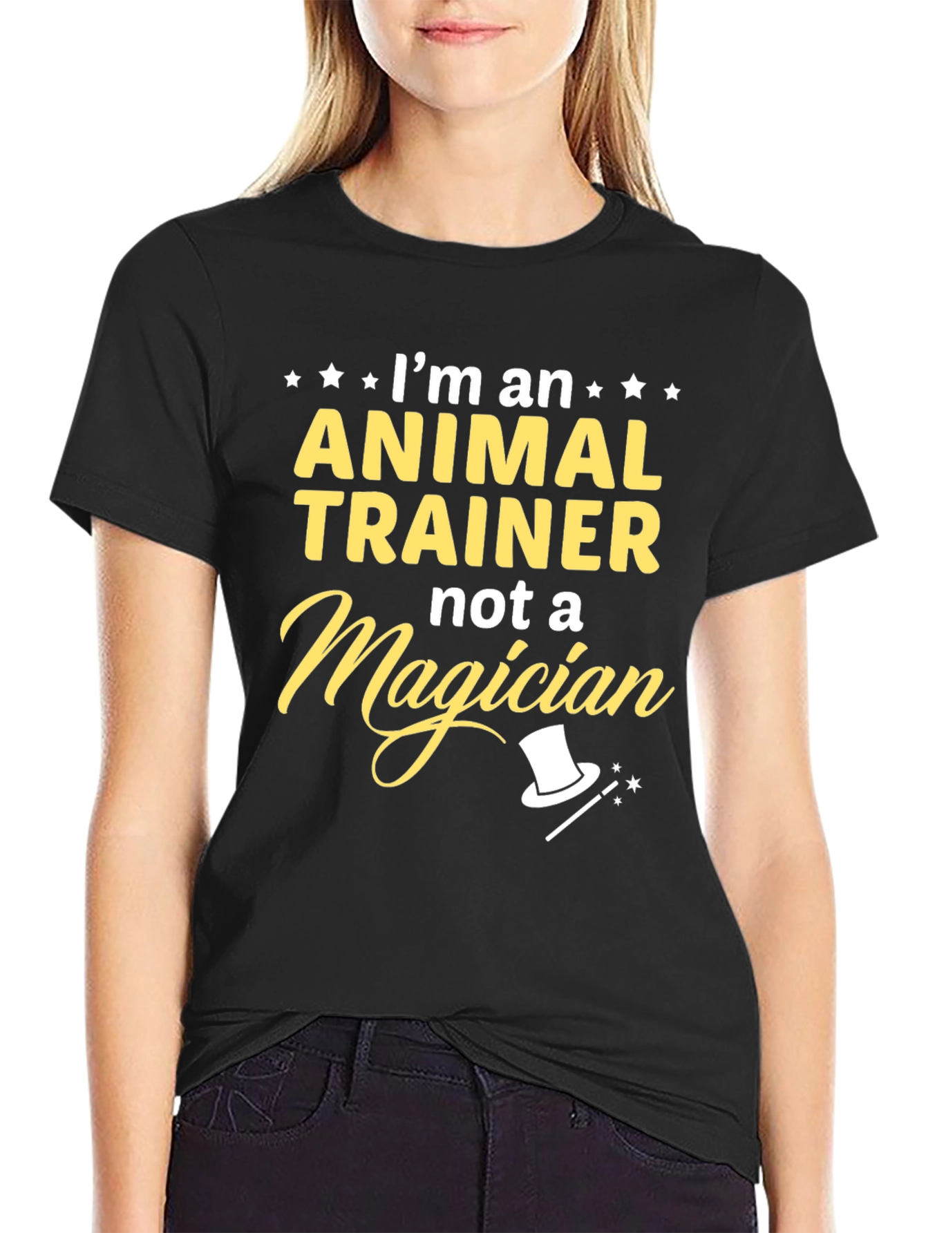 Animal Trainer Graphic Tee - Funny Career T-Shirt