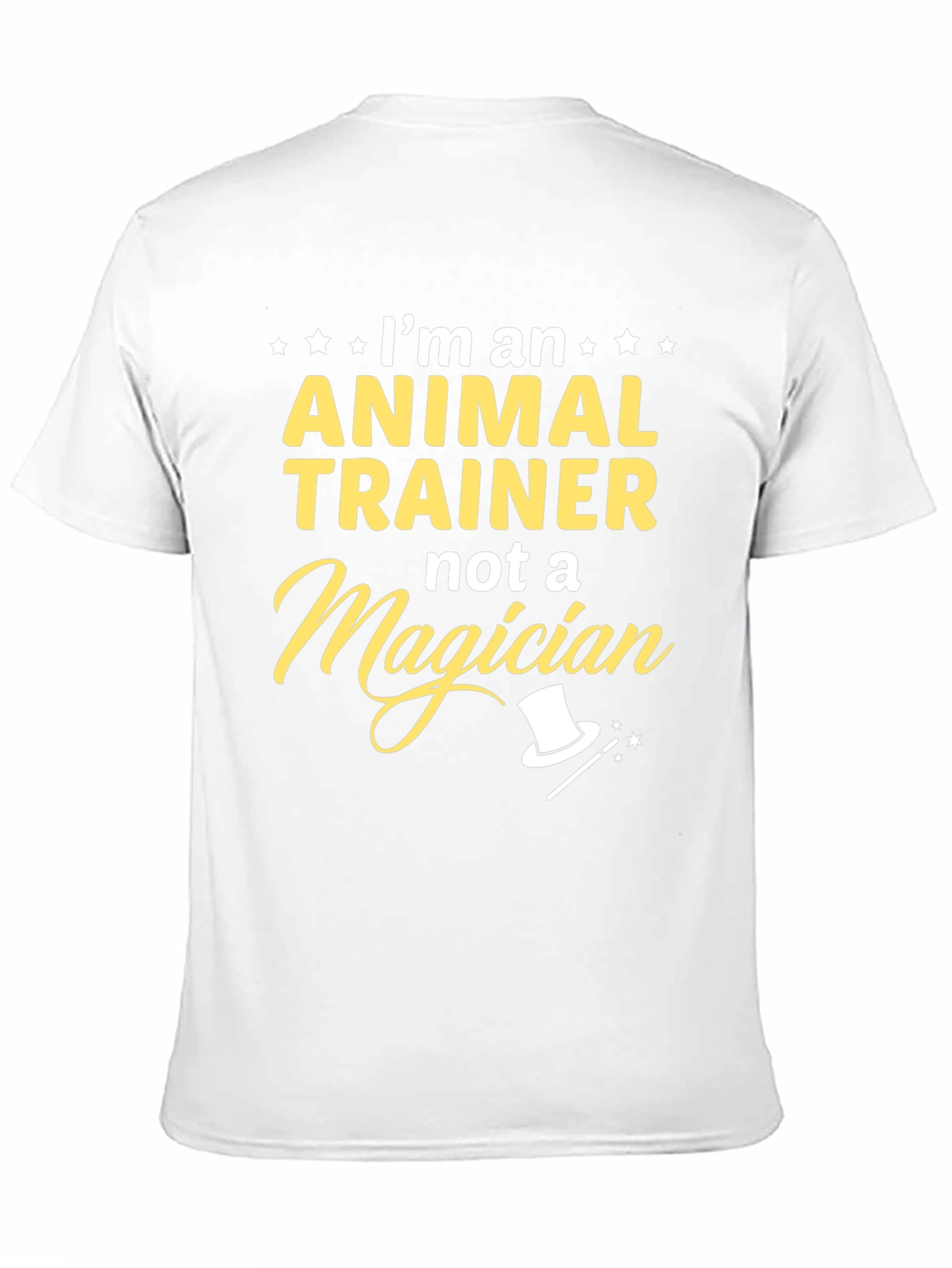 Animal Trainer Graphic Tee - Funny Career T-Shirt