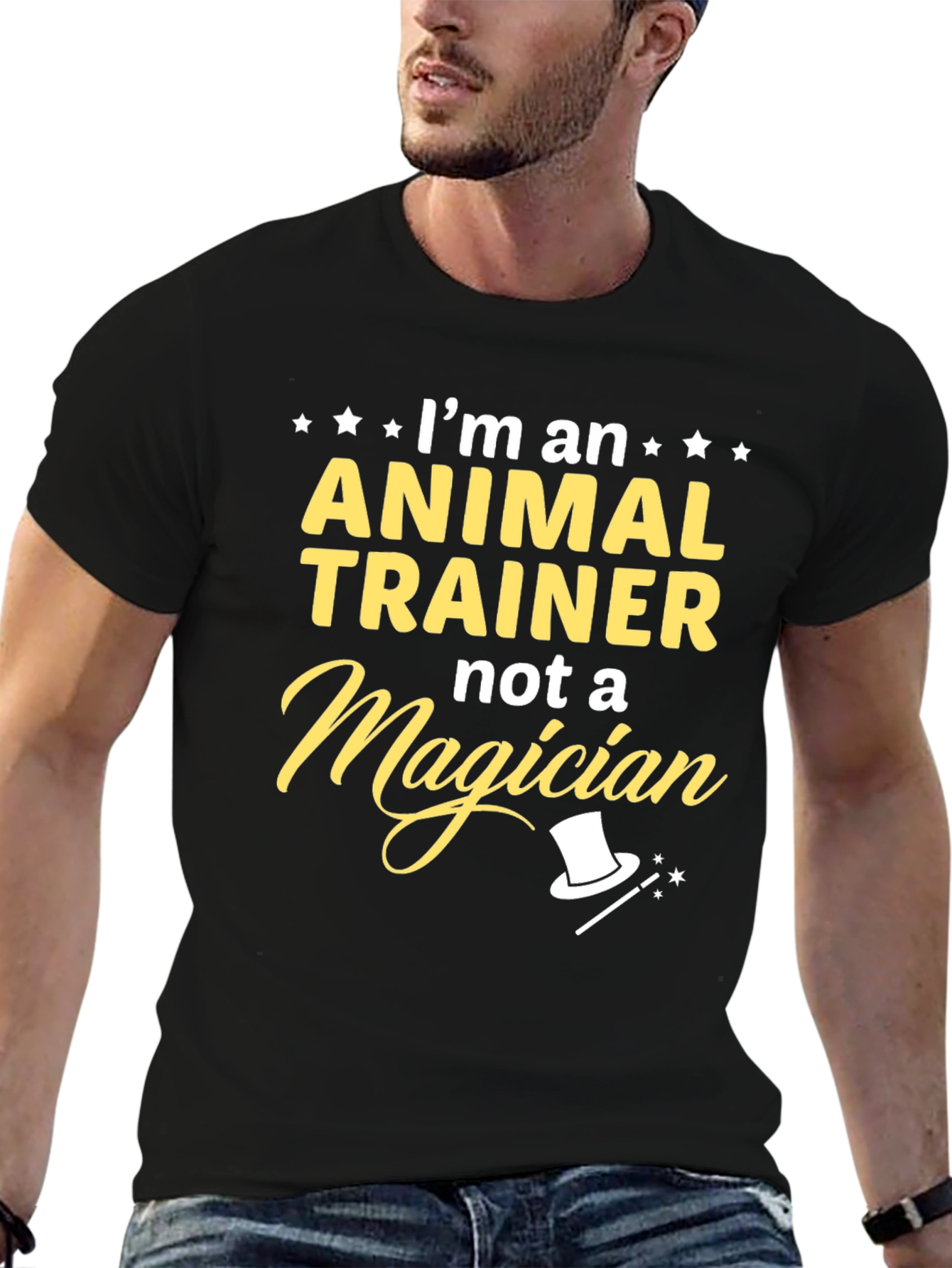 Animal Trainer Graphic Tee - Funny Career T-Shirt