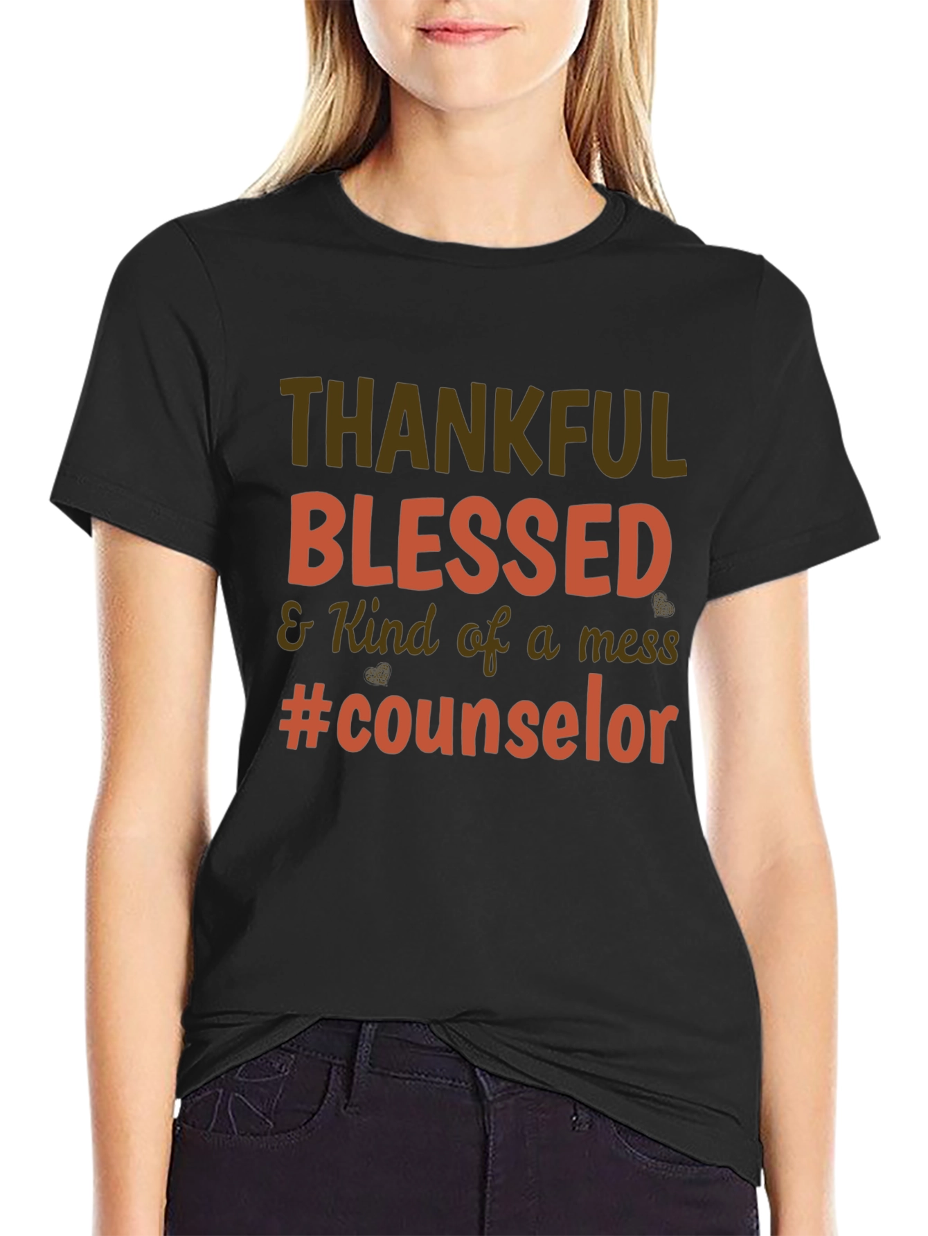 Thankful Blessed Counselor T-Shirt