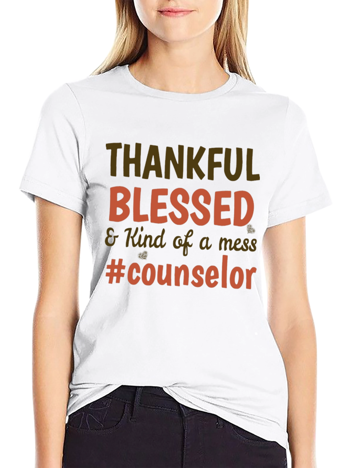 Thankful Blessed Counselor T-Shirt