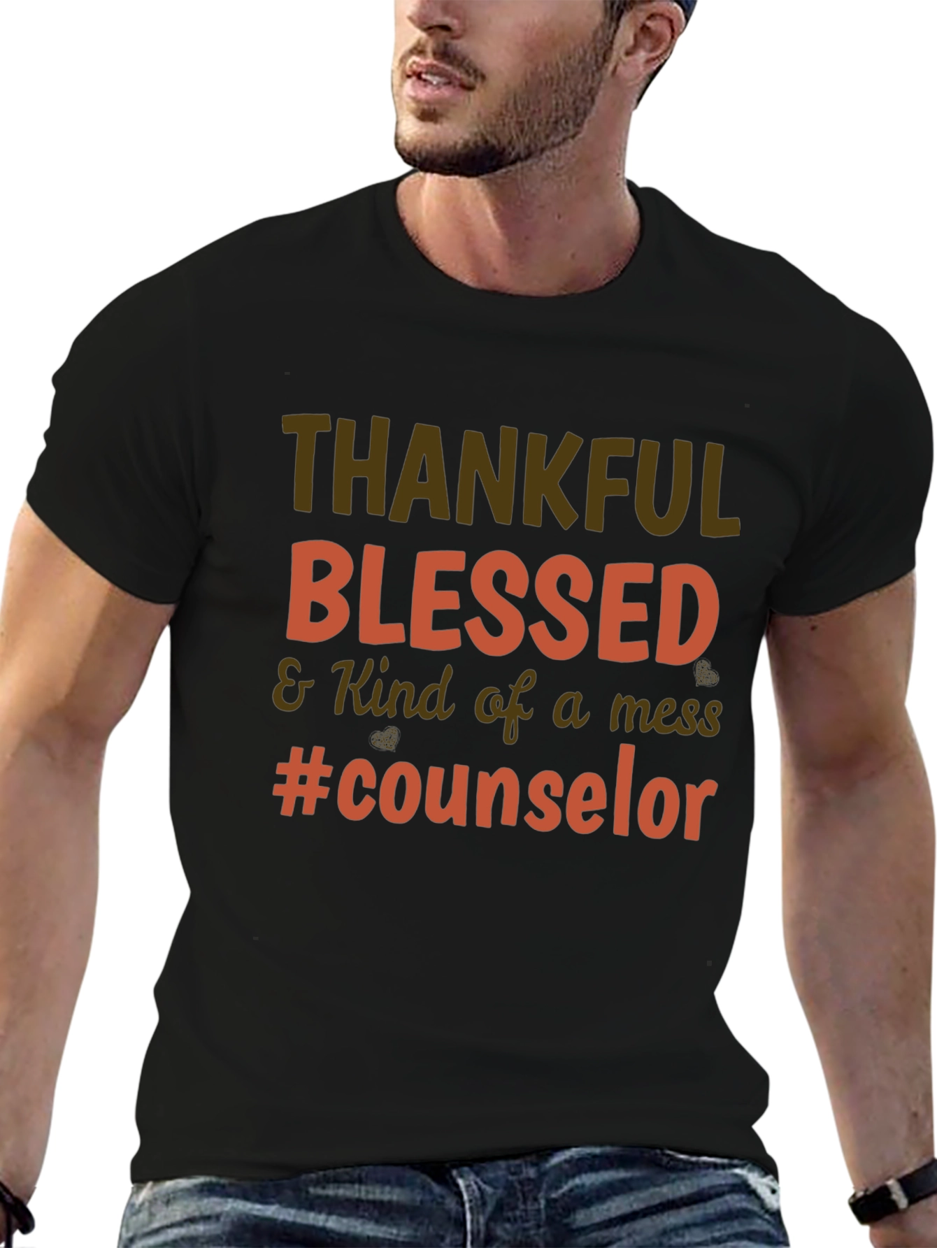 Thankful Blessed Counselor T-Shirt