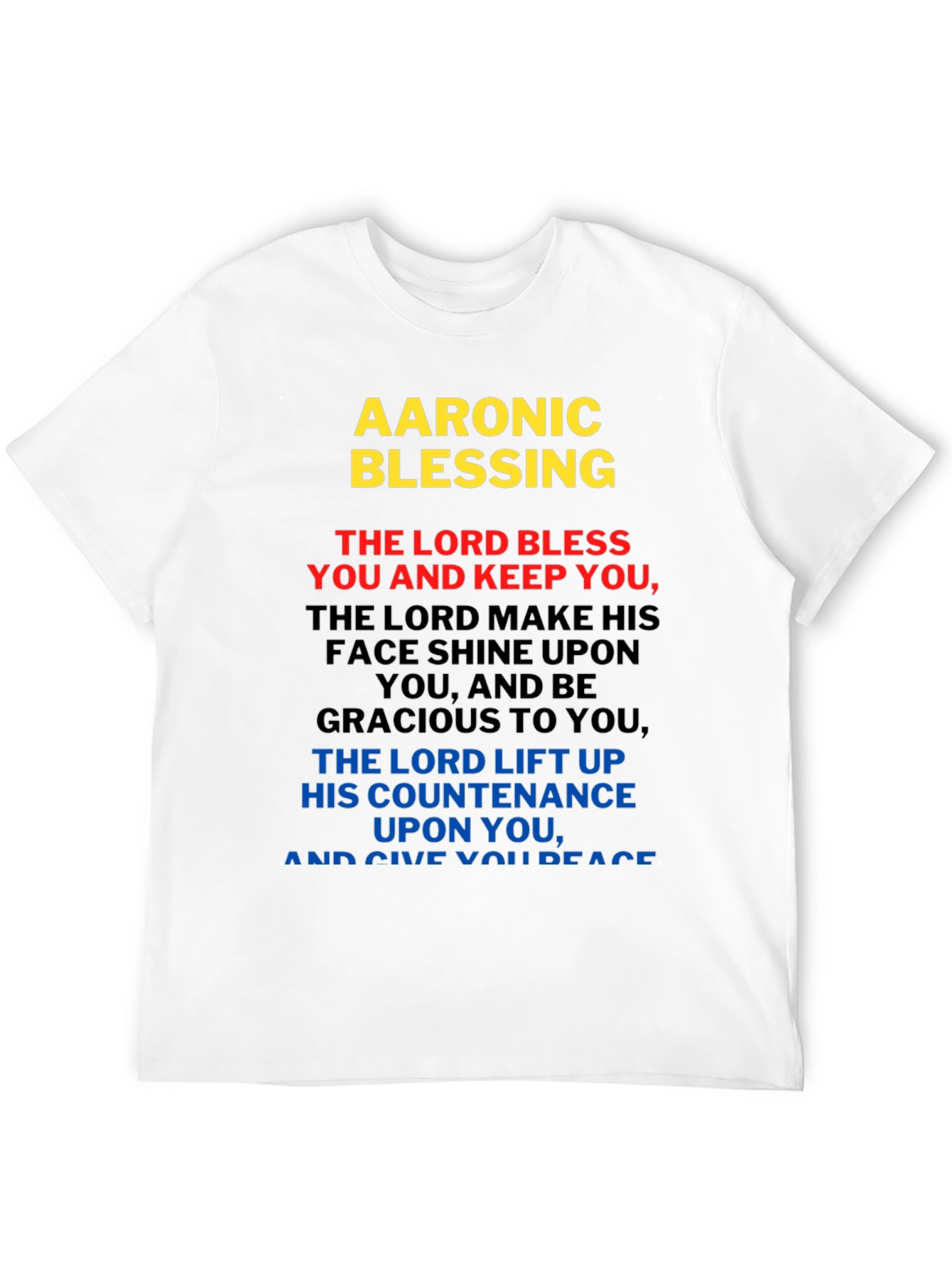 Aaronic Blessing Graphic T-Shirt