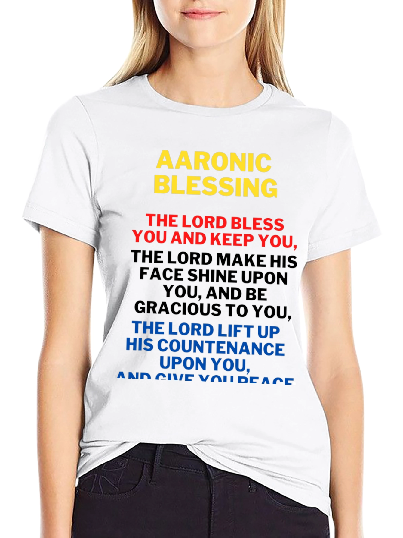 Aaronic Blessing Graphic T-Shirt