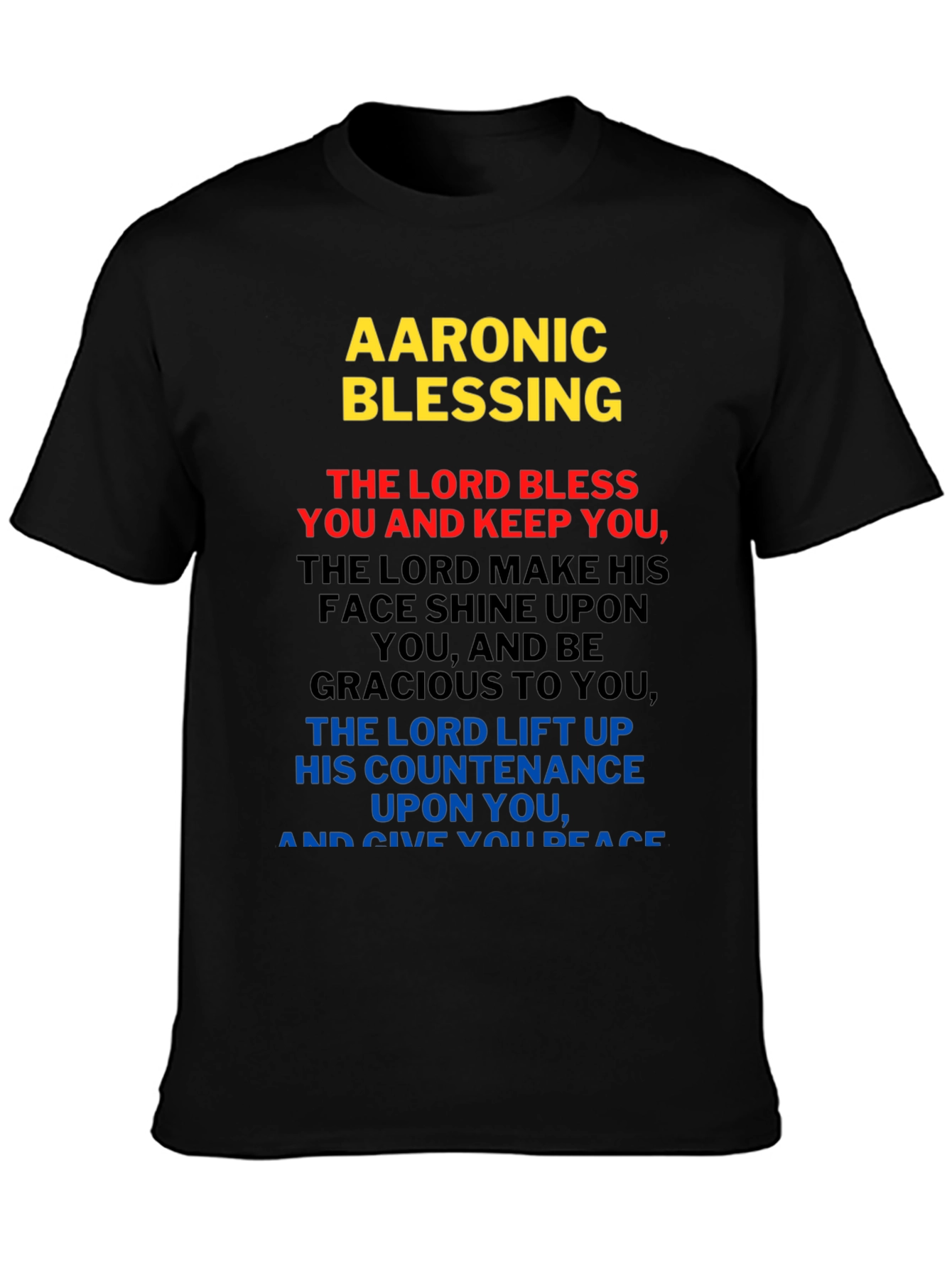 Aaronic Blessing Graphic T-Shirt