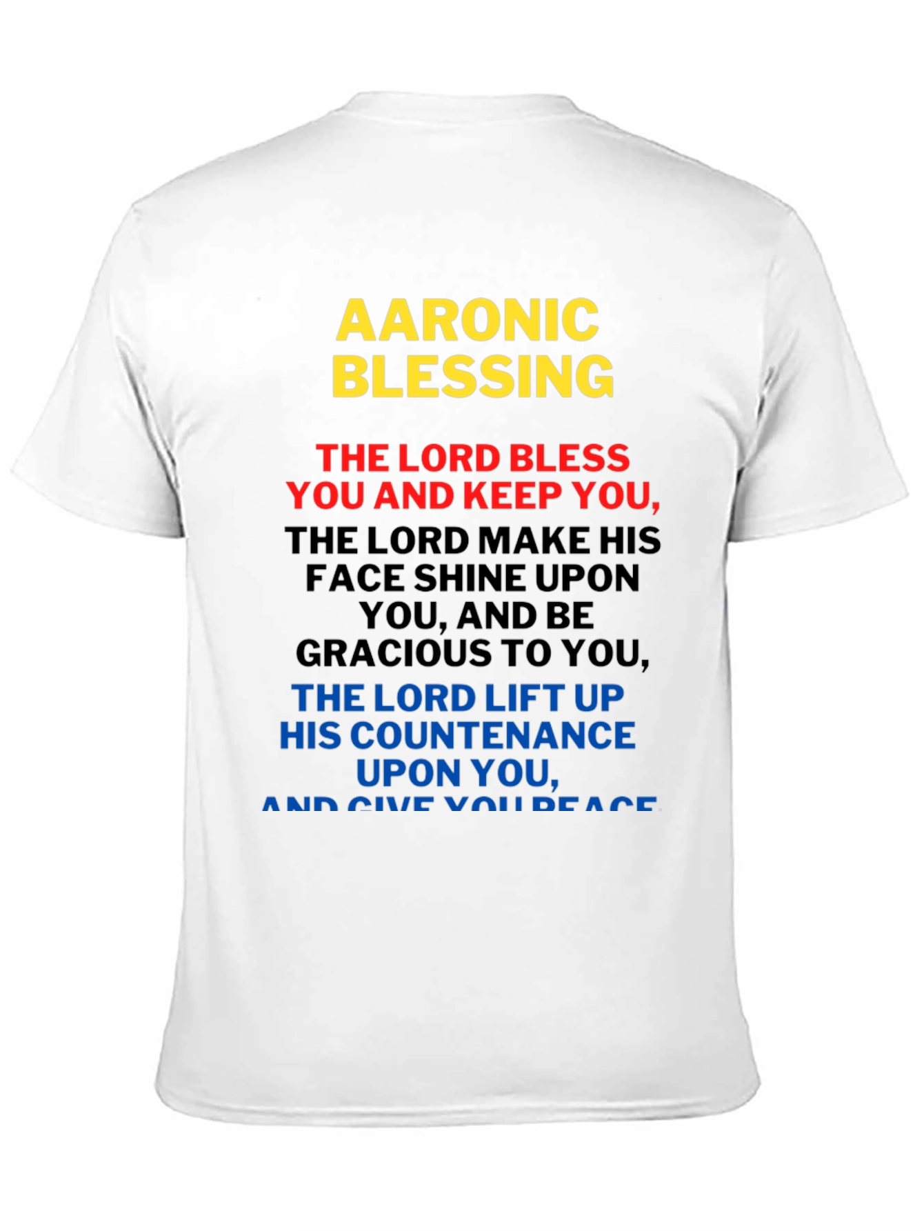 Aaronic Blessing Graphic T-Shirt