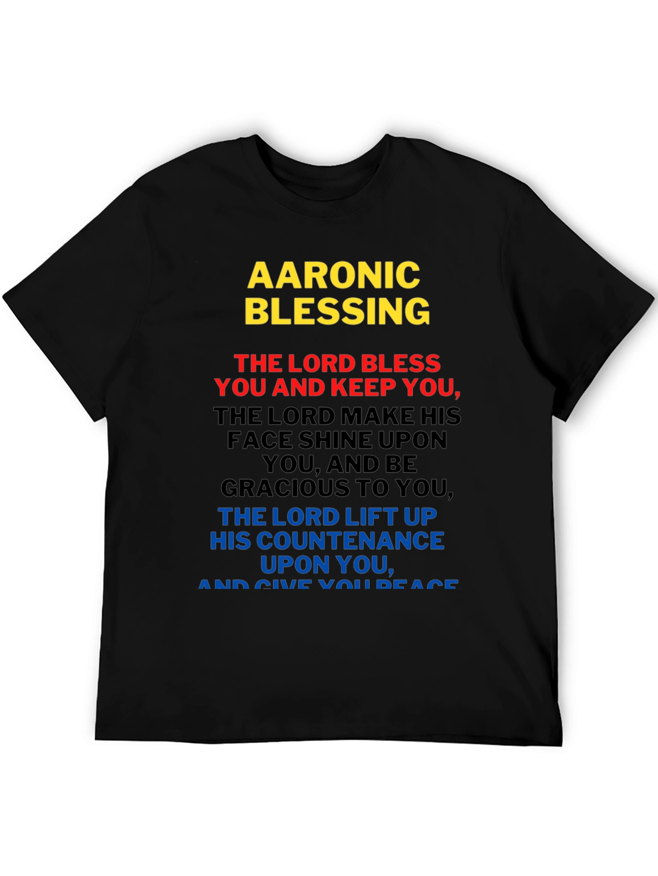Aaronic Blessing Graphic T-Shirt