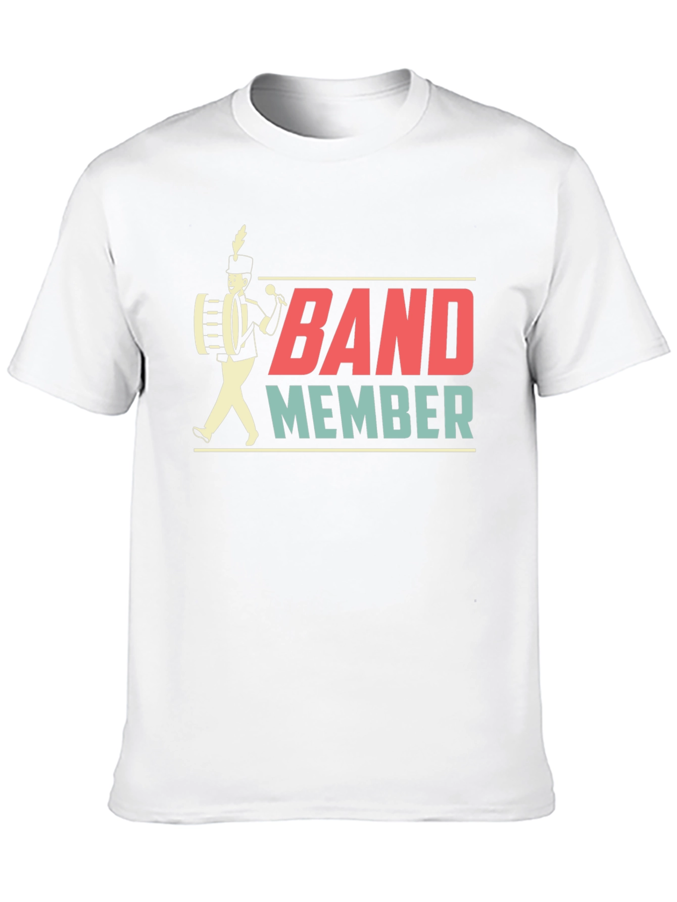 Band Member Graphic T-Shirt - Black Cotton Tee