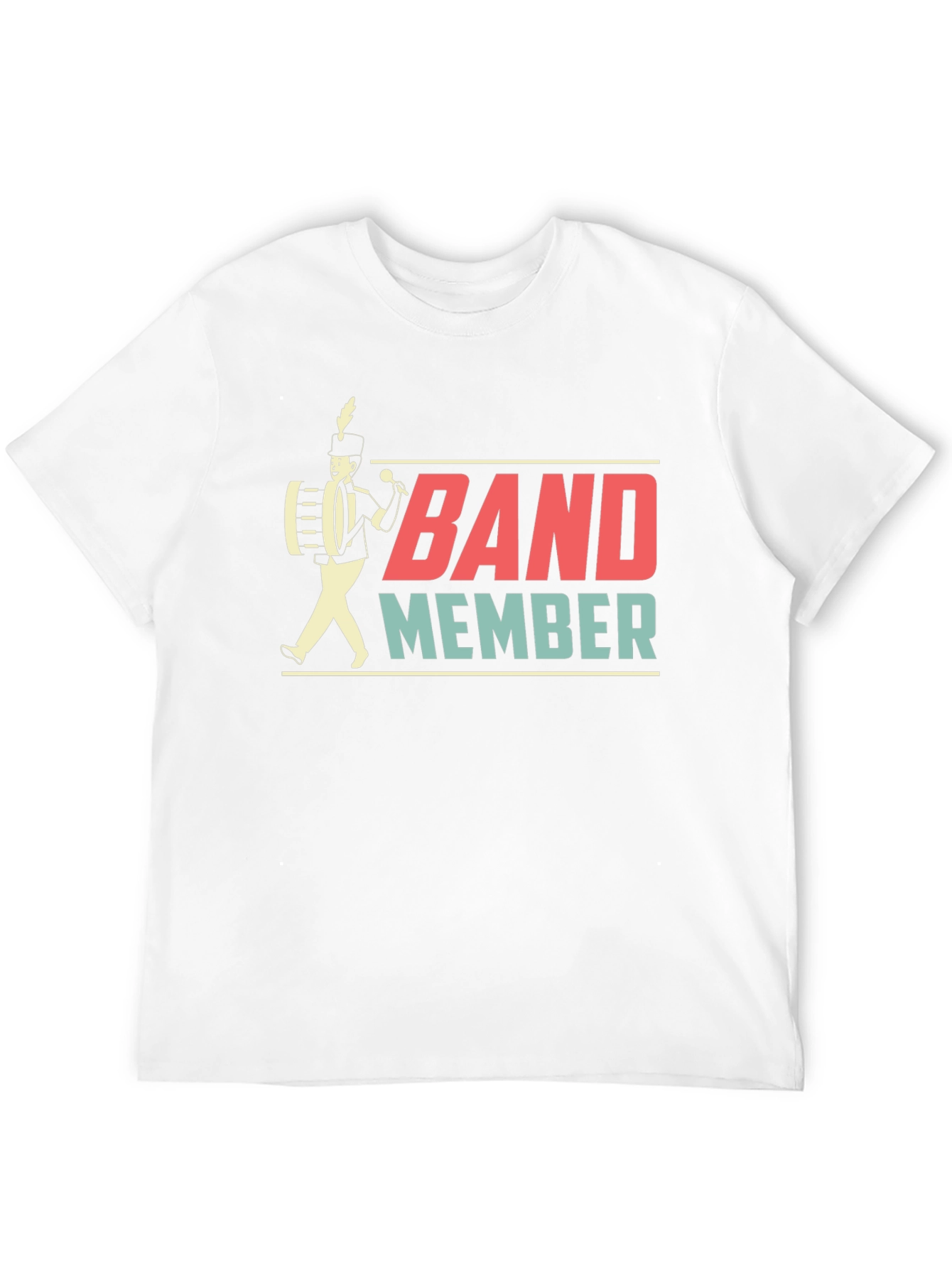 Band Member Graphic T-Shirt - Black Cotton Tee