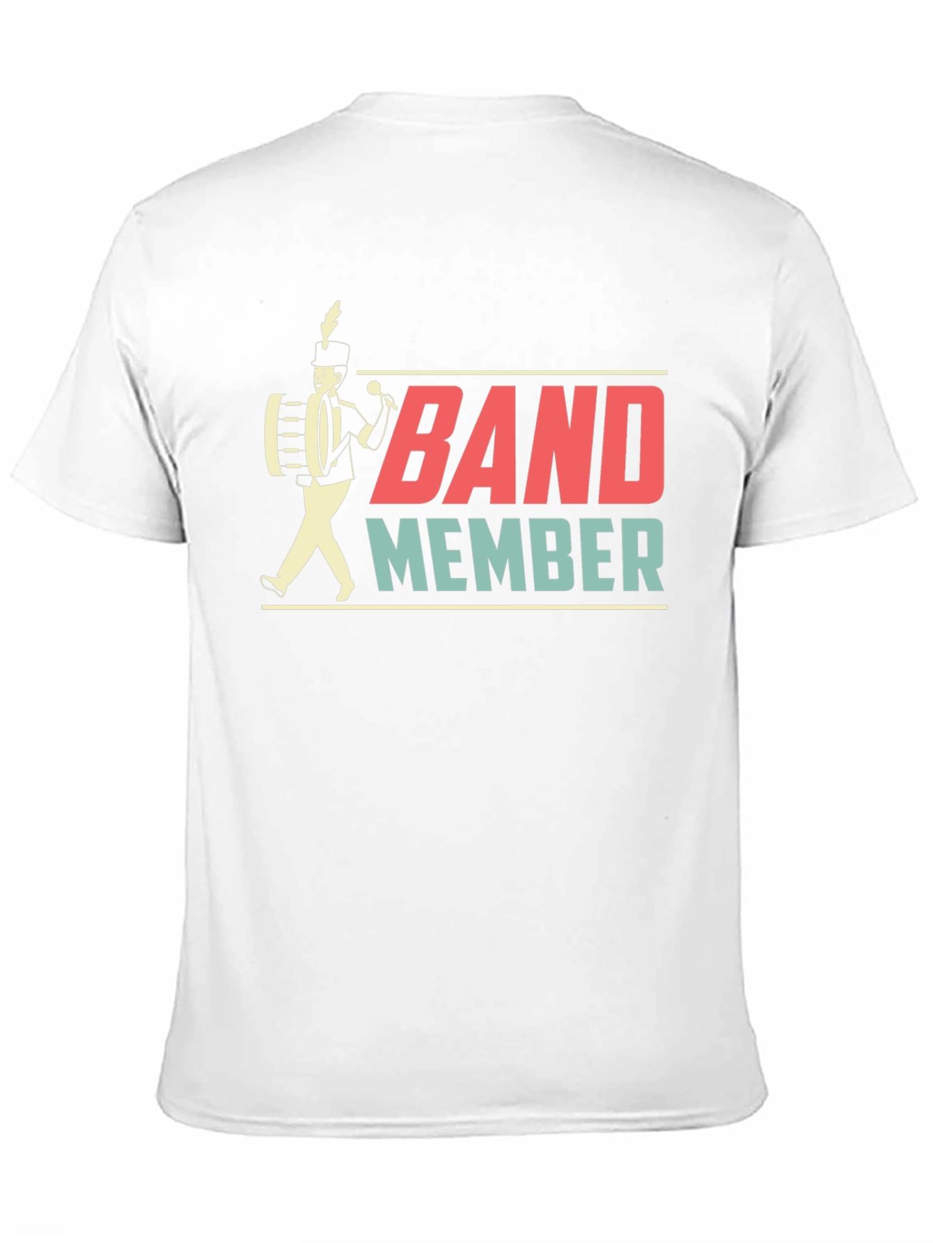 Band Member Graphic T-Shirt - Black Cotton Tee