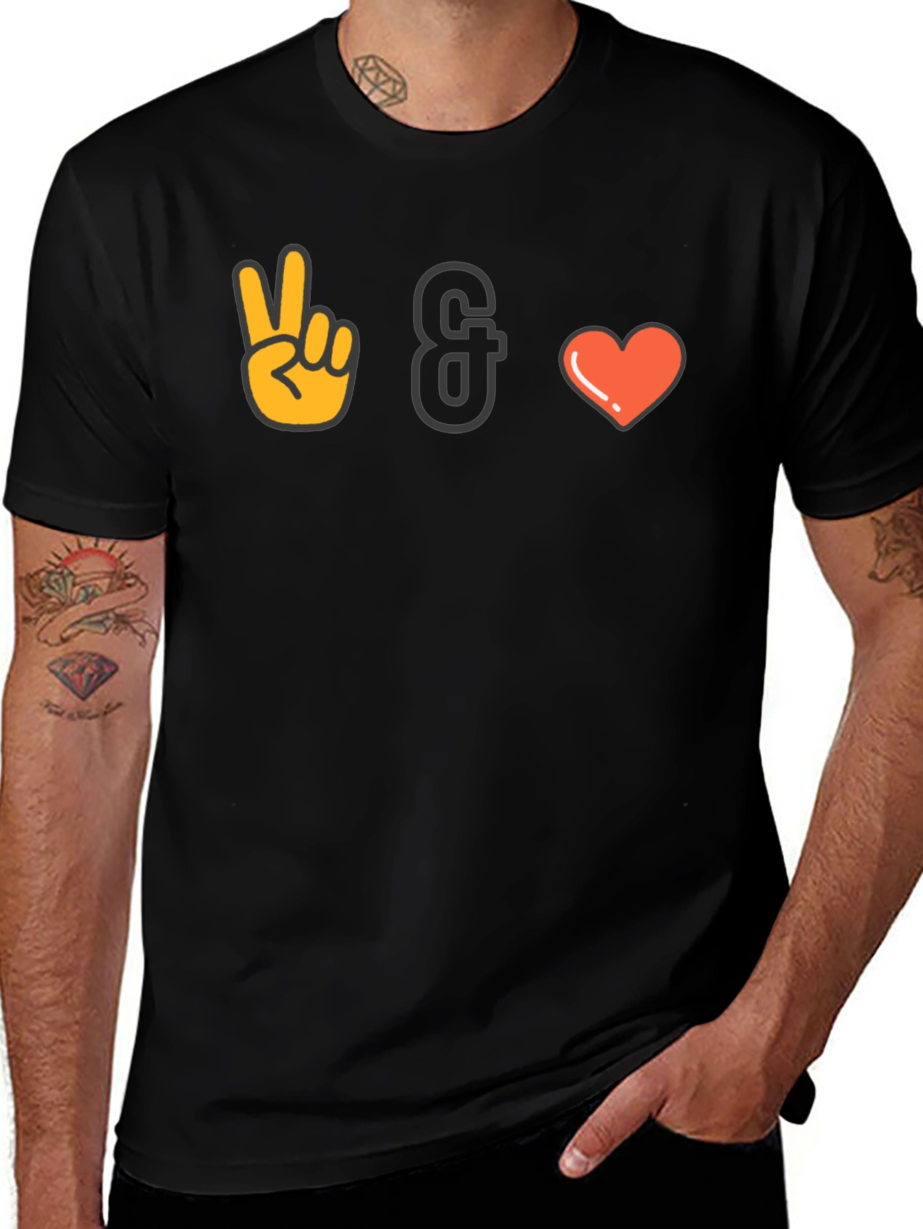 Peace Love & T-Shirt