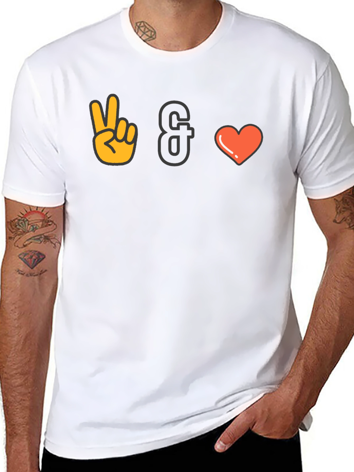 Peace Love & T-Shirt