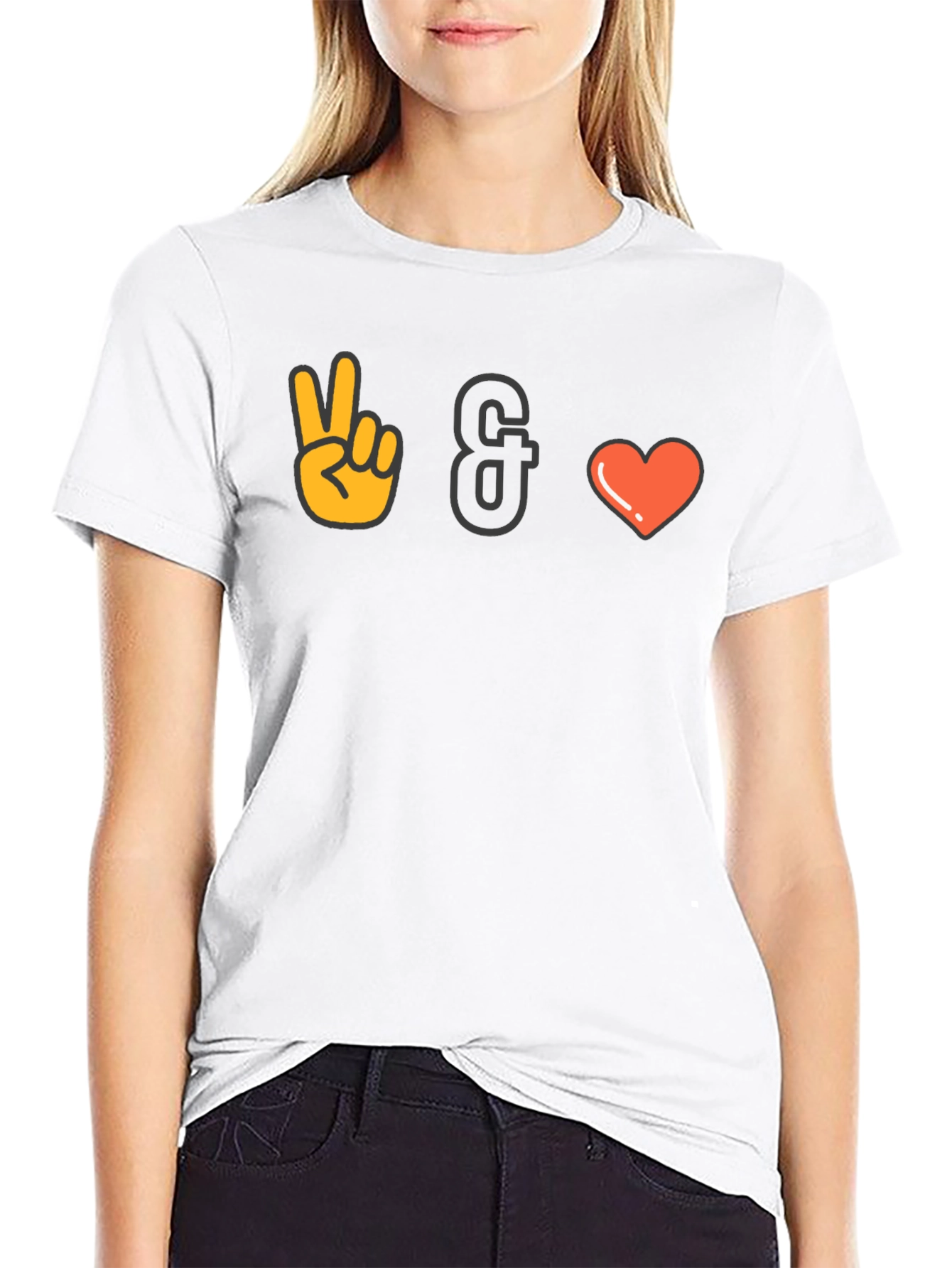 Peace Love & T-Shirt