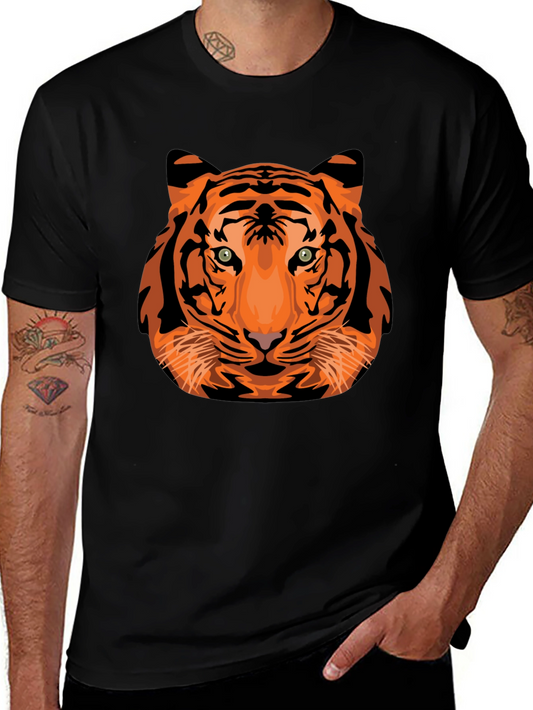 Tiger Graphic Tee - Bold Animal Print
