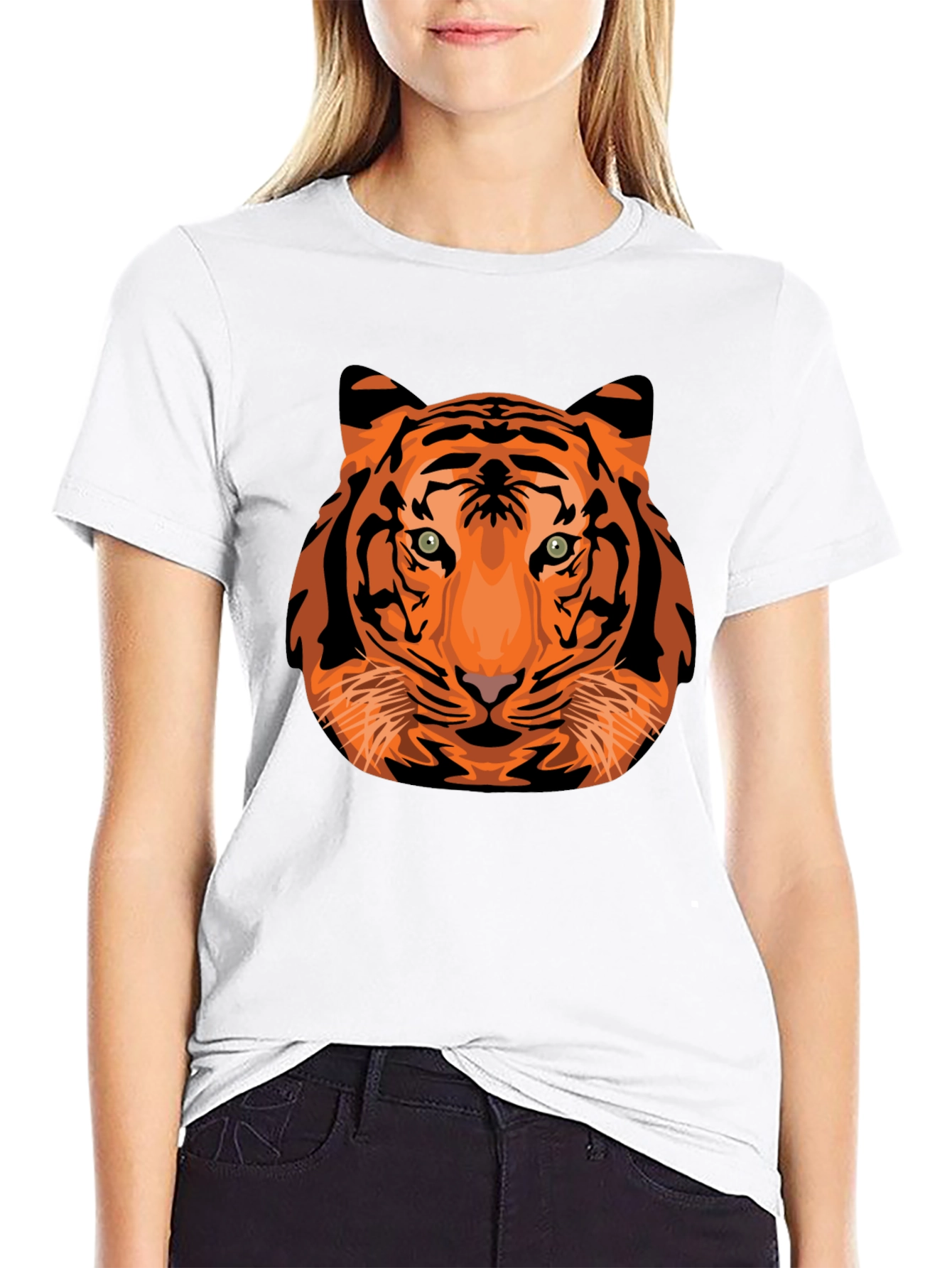 Tiger Graphic Tee - Bold Animal Print