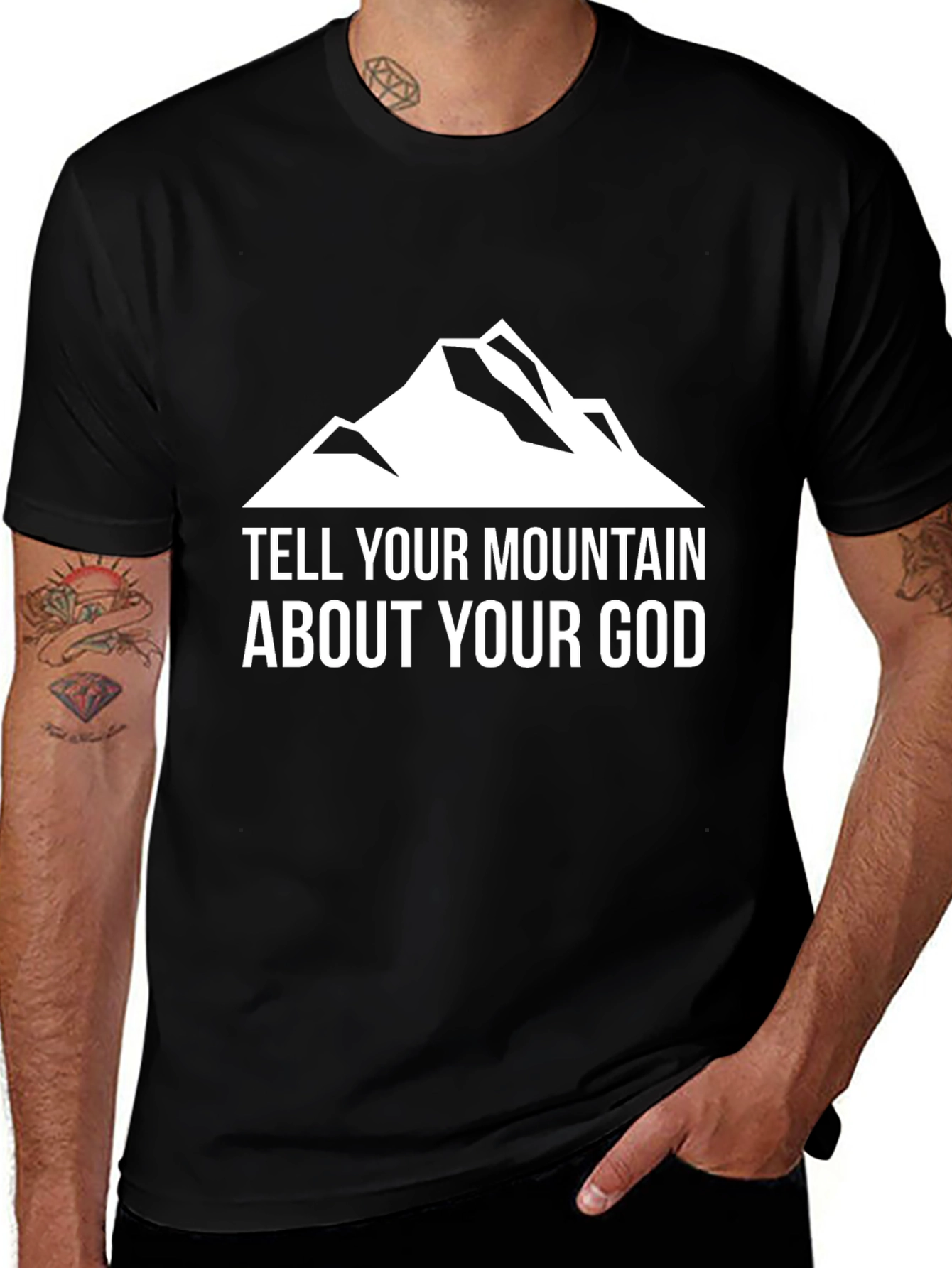 Tell Your Mountain About Your God T-Shirt