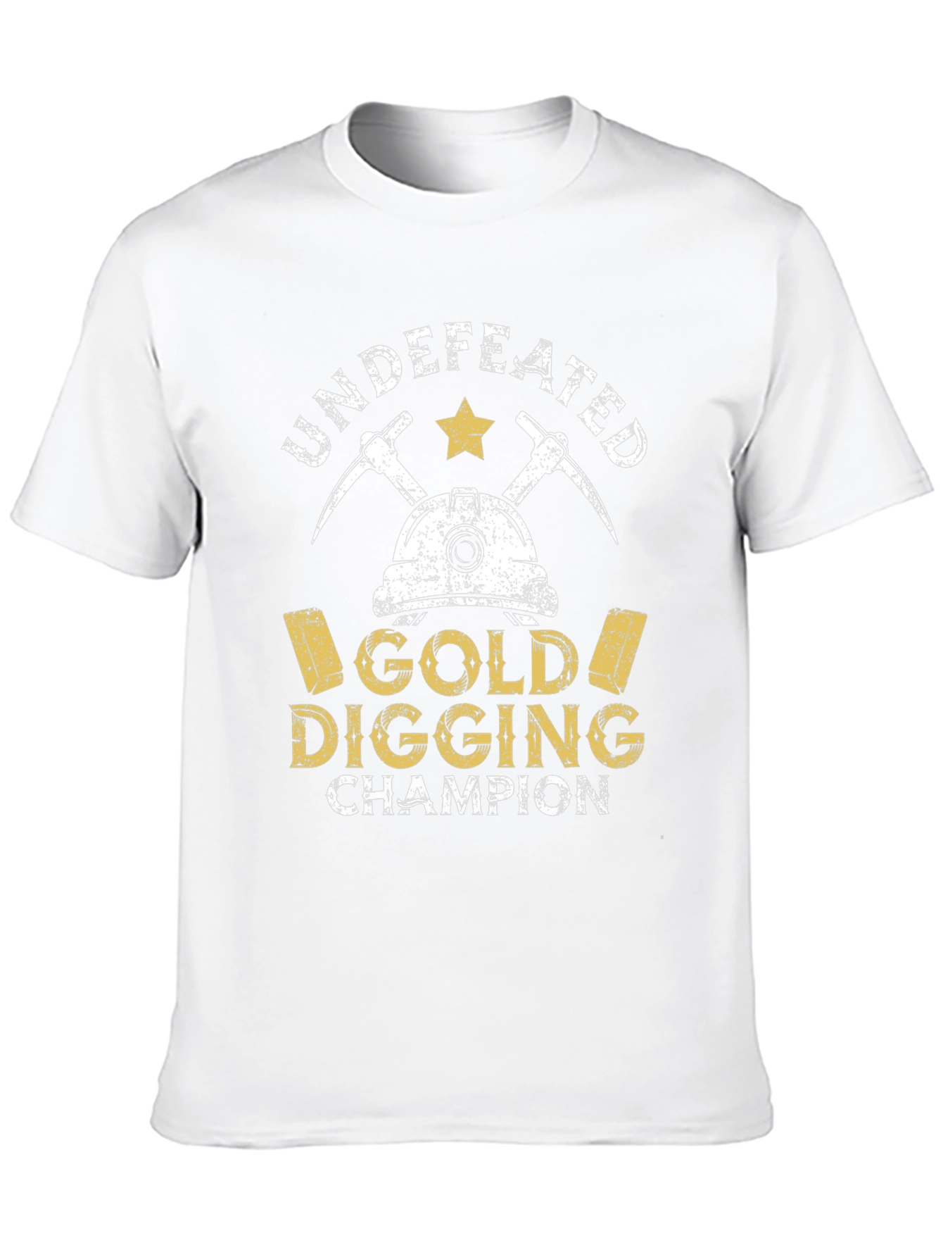 Undefeated Gold Digging Champion T-Shirt