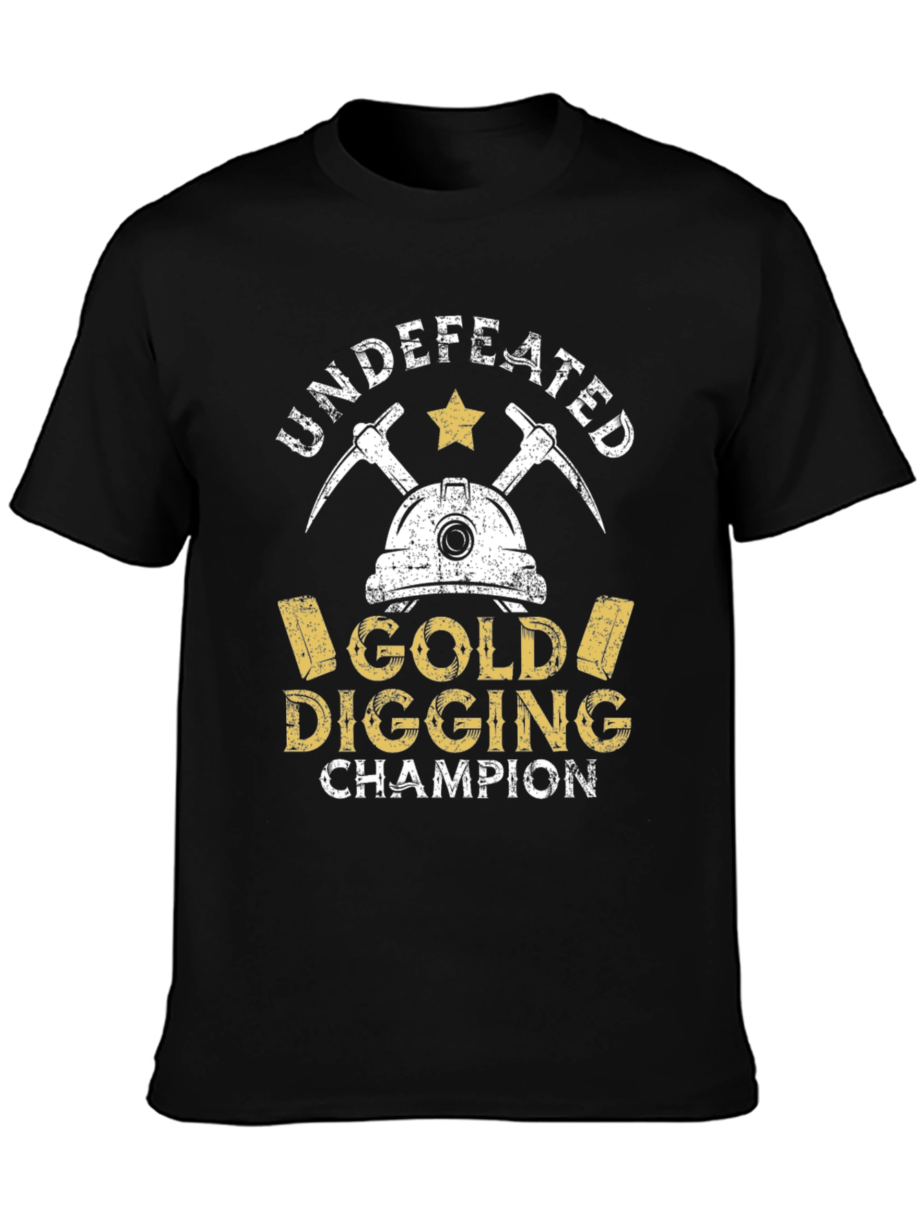 Undefeated Gold Digging Champion T-Shirt