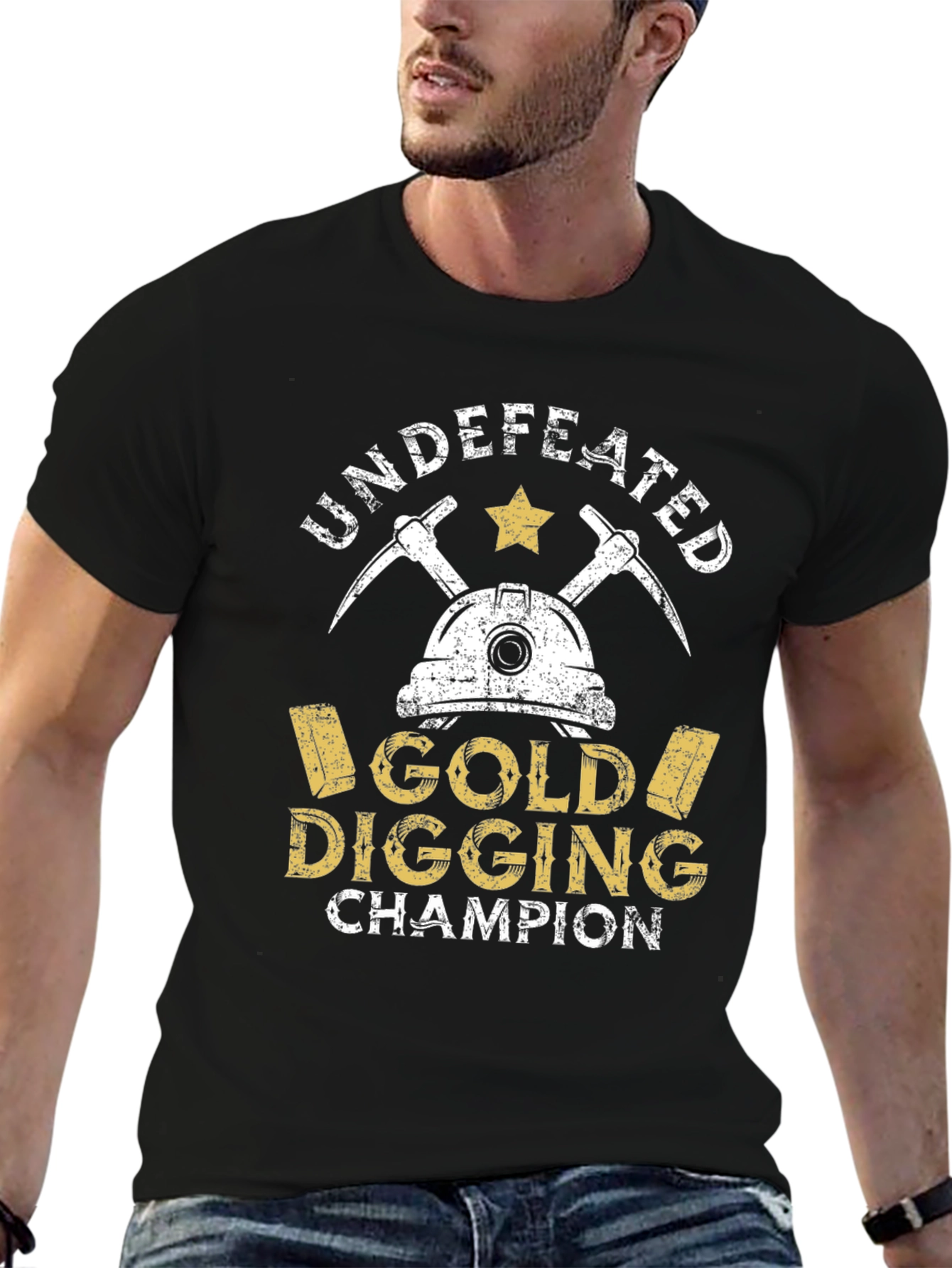 Undefeated Gold Digging Champion T-Shirt