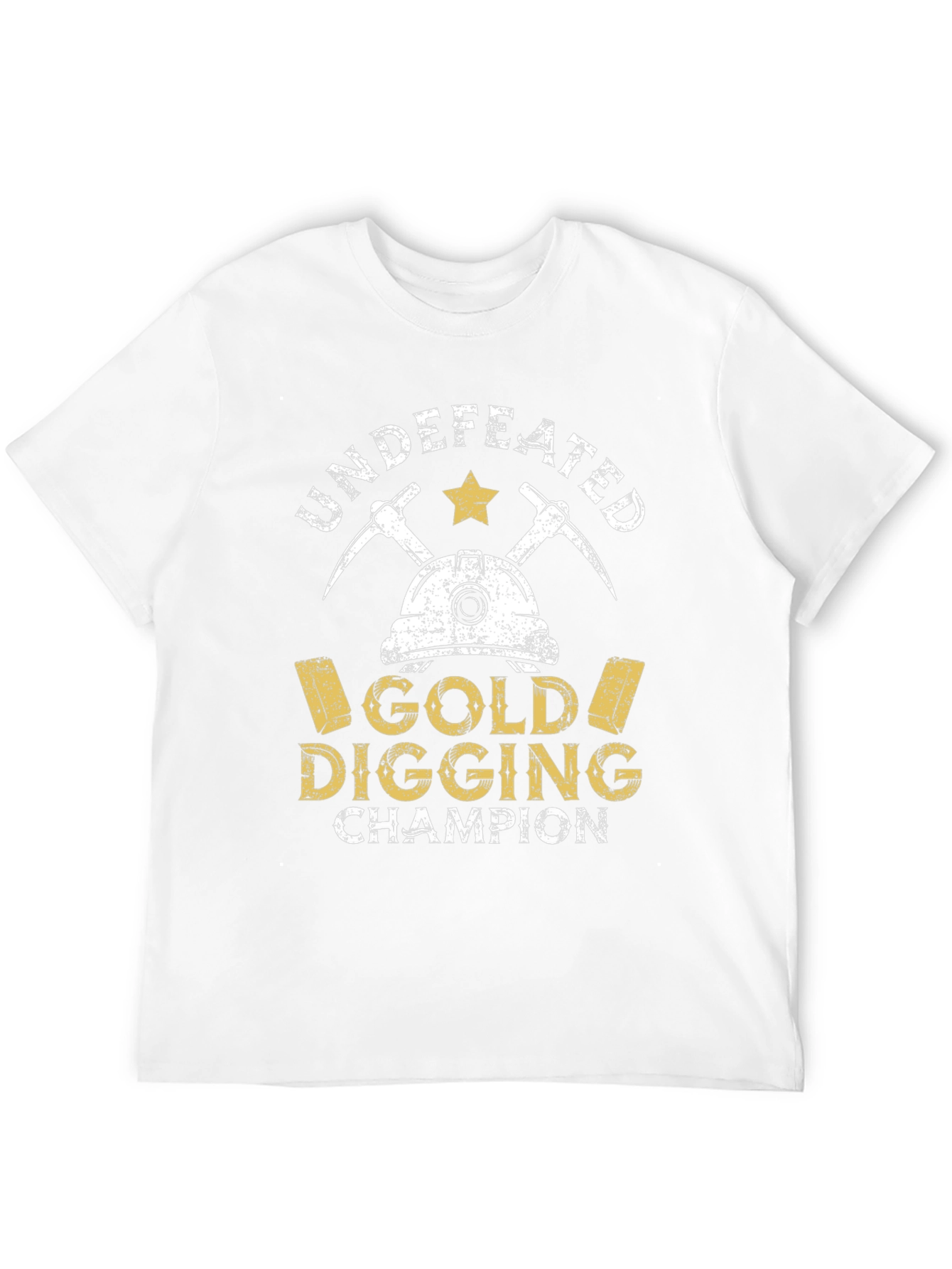 Undefeated Gold Digging Champion T-Shirt