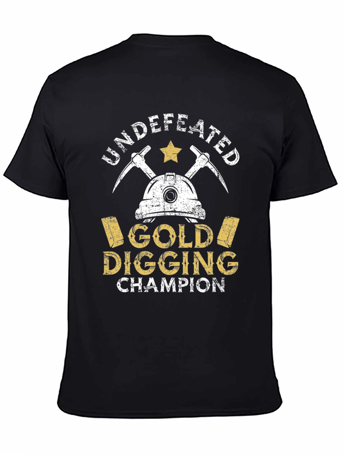 Undefeated Gold Digging Champion T-Shirt