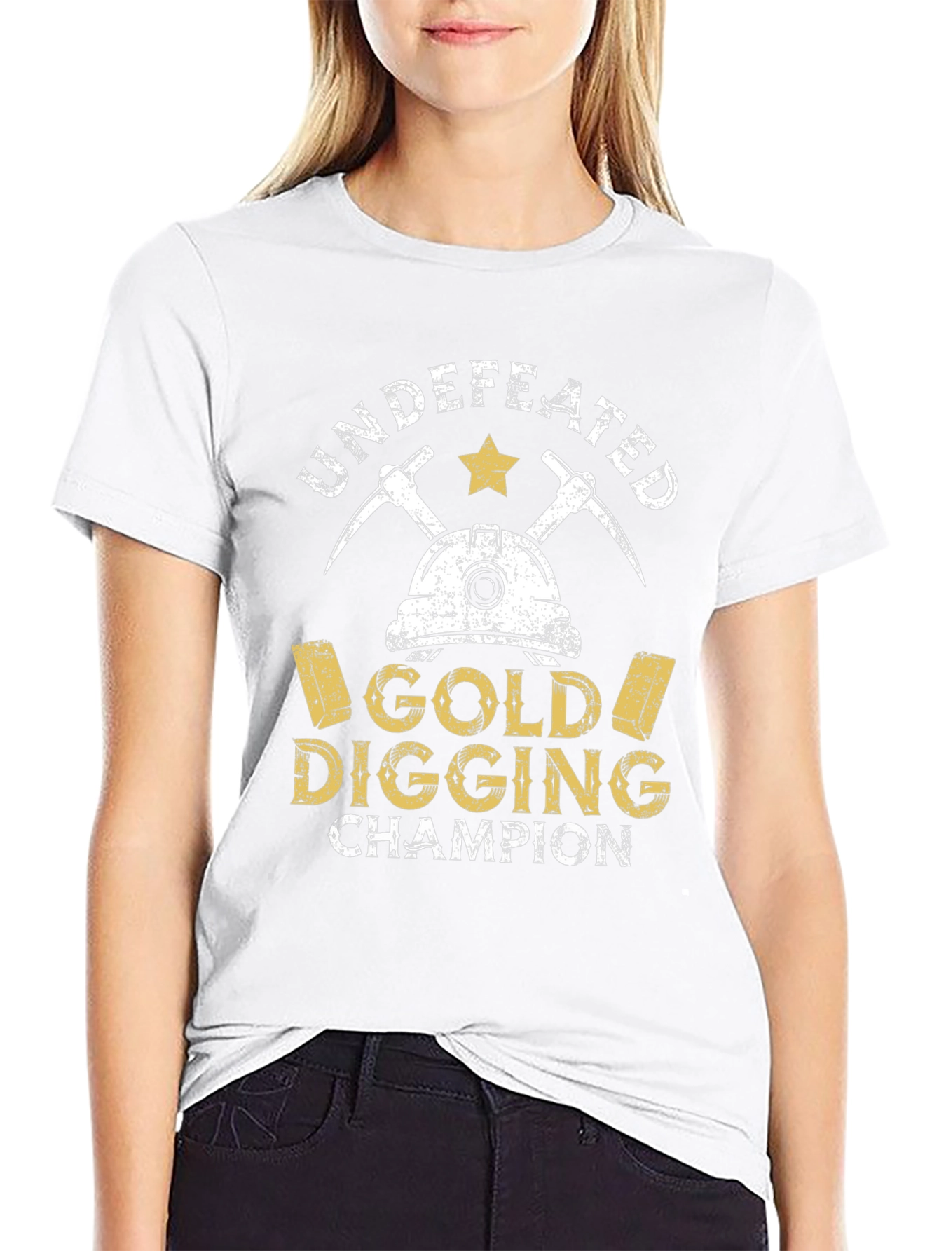 Undefeated Gold Digging Champion T-Shirt