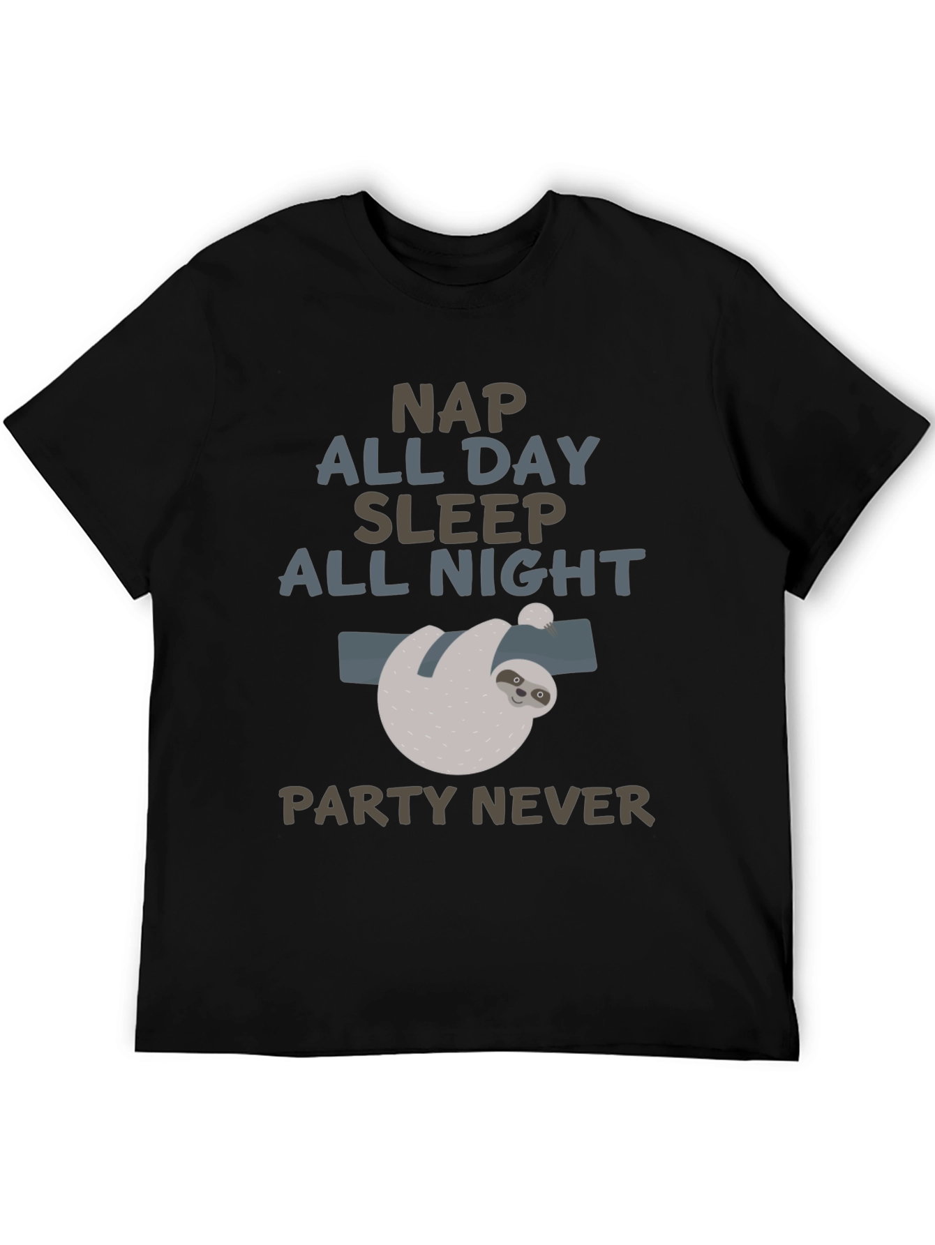 Funny Sloth Nap All Day T-Shirt