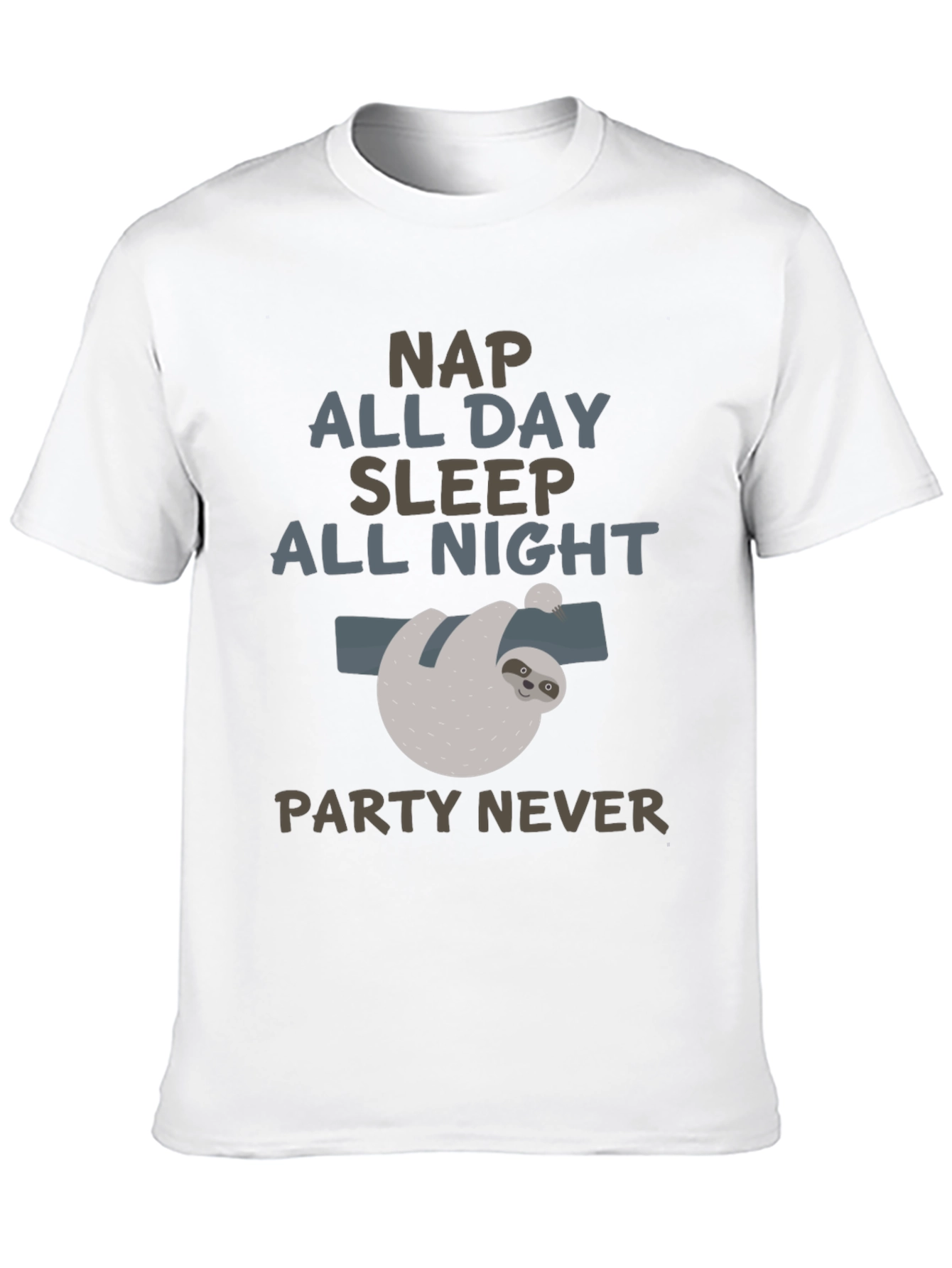 Funny Sloth Nap All Day T-Shirt