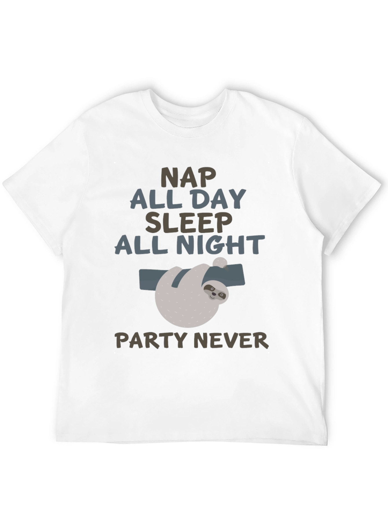 Funny Sloth Nap All Day T-Shirt