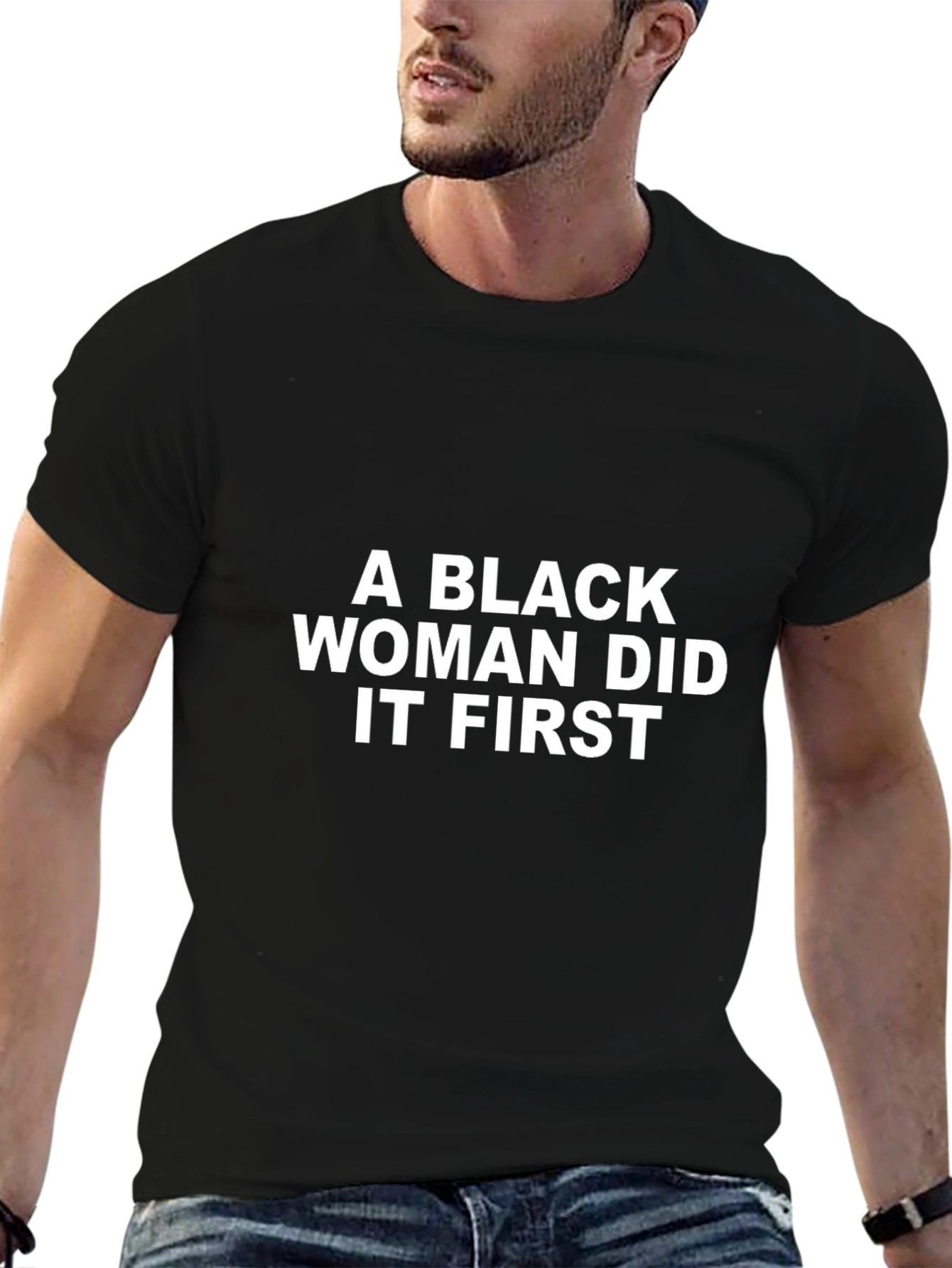 Black Woman Did It First Graphic Tee
