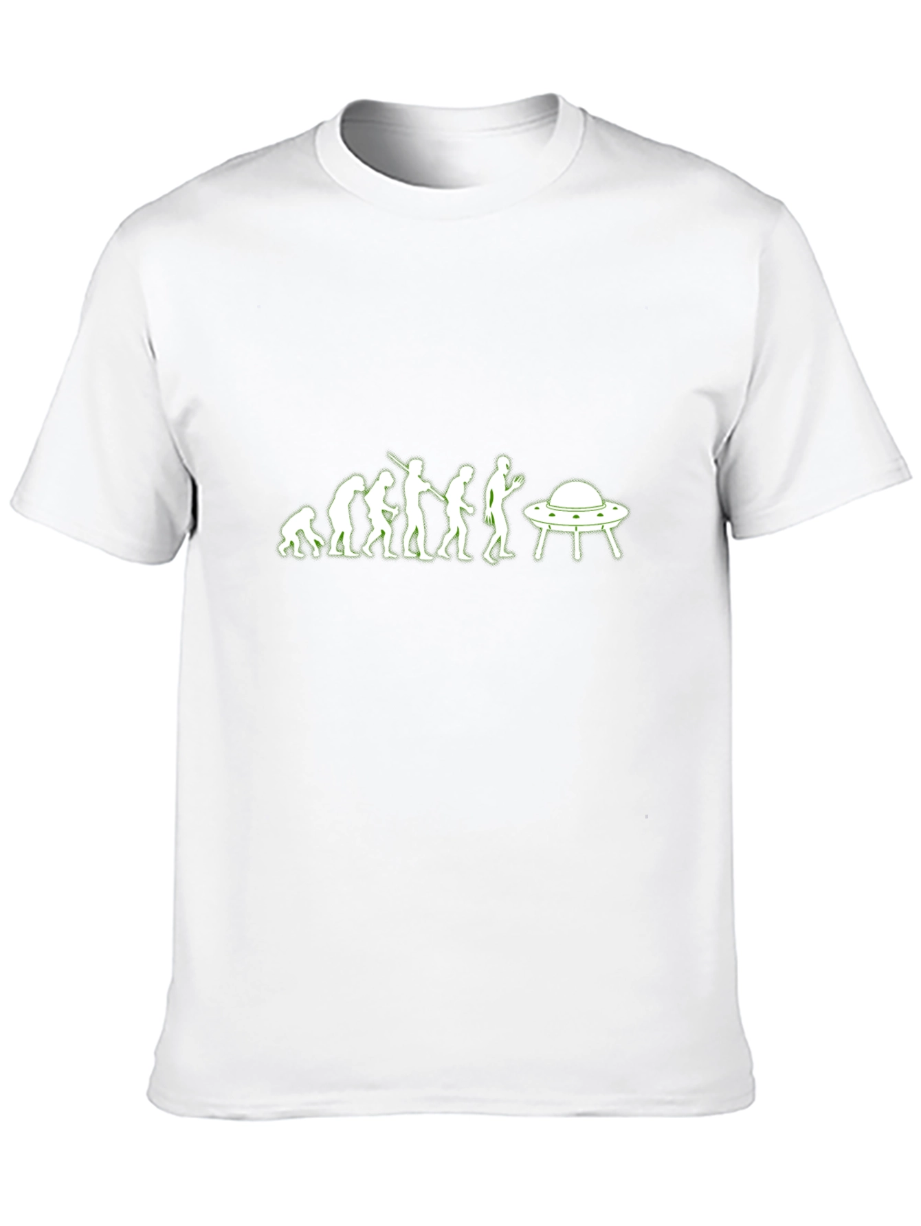 Evolution to UFO Black T-Shirt