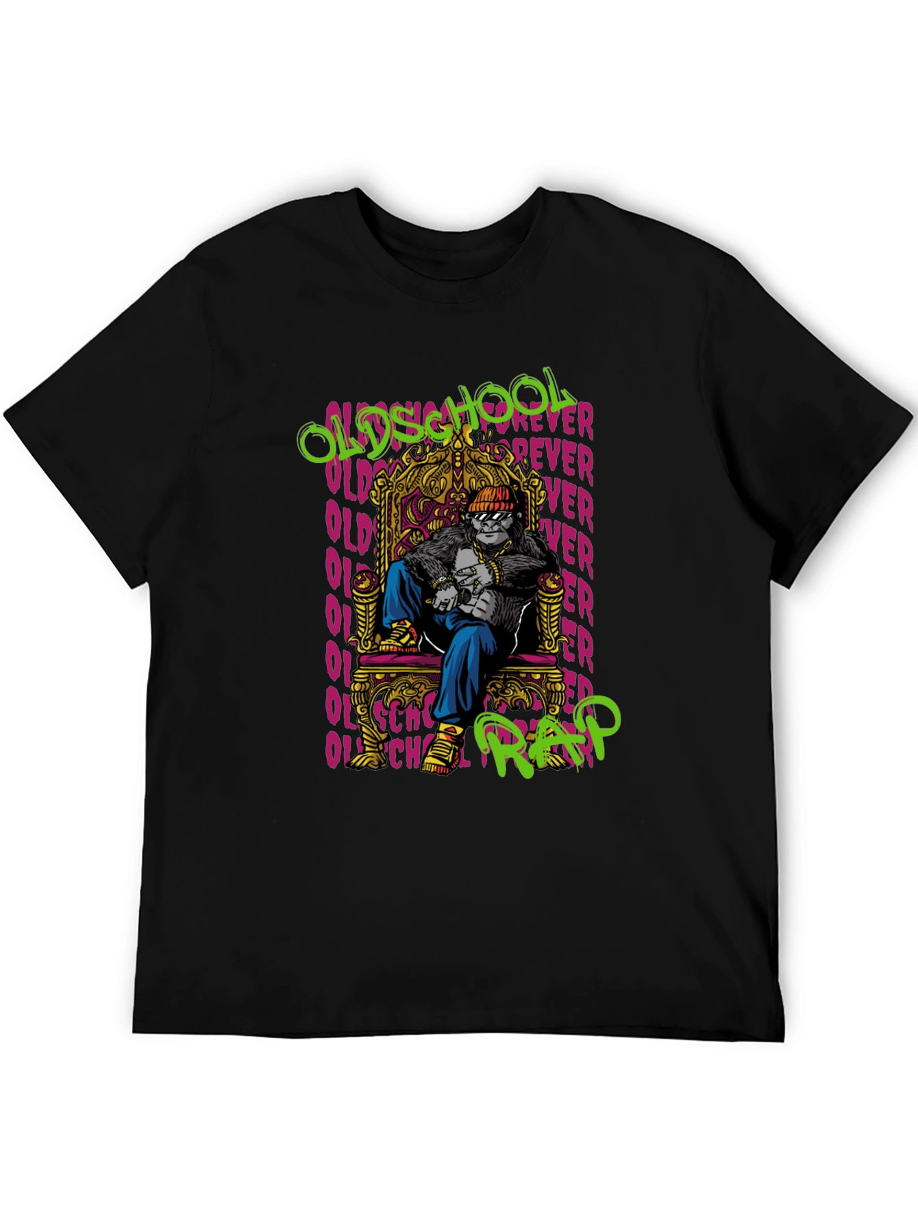 Old School Rap Gorilla T-Shirt