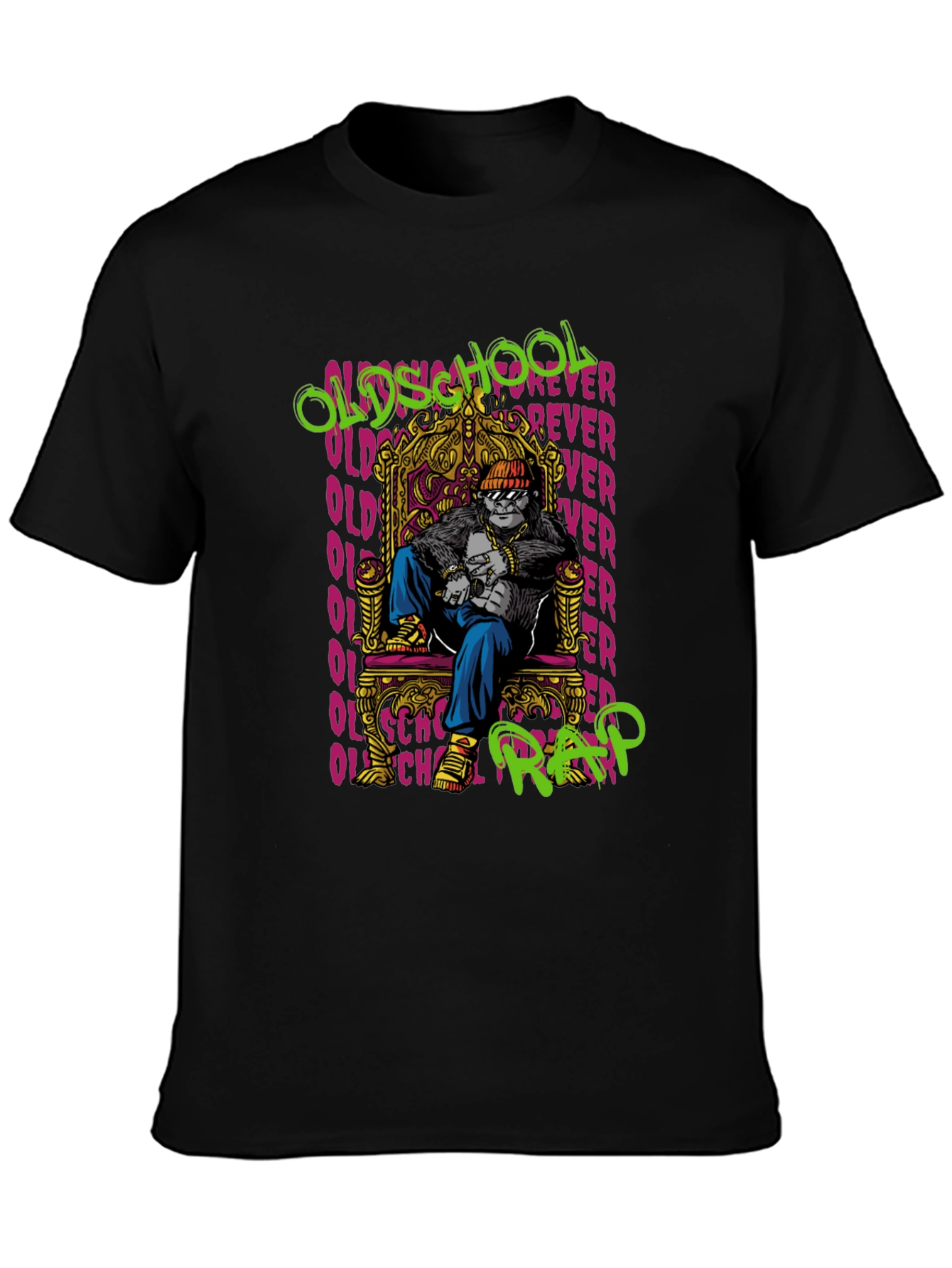 Old School Rap Gorilla T-Shirt