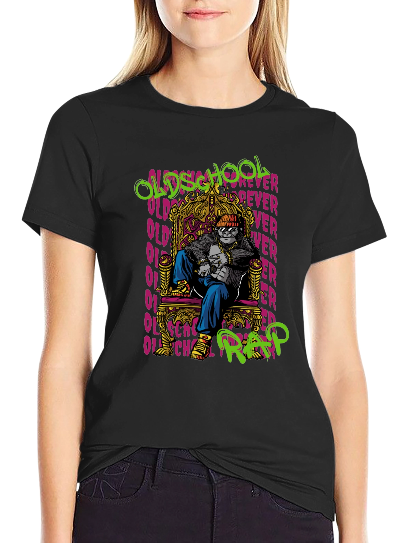 Old School Rap Gorilla T-Shirt