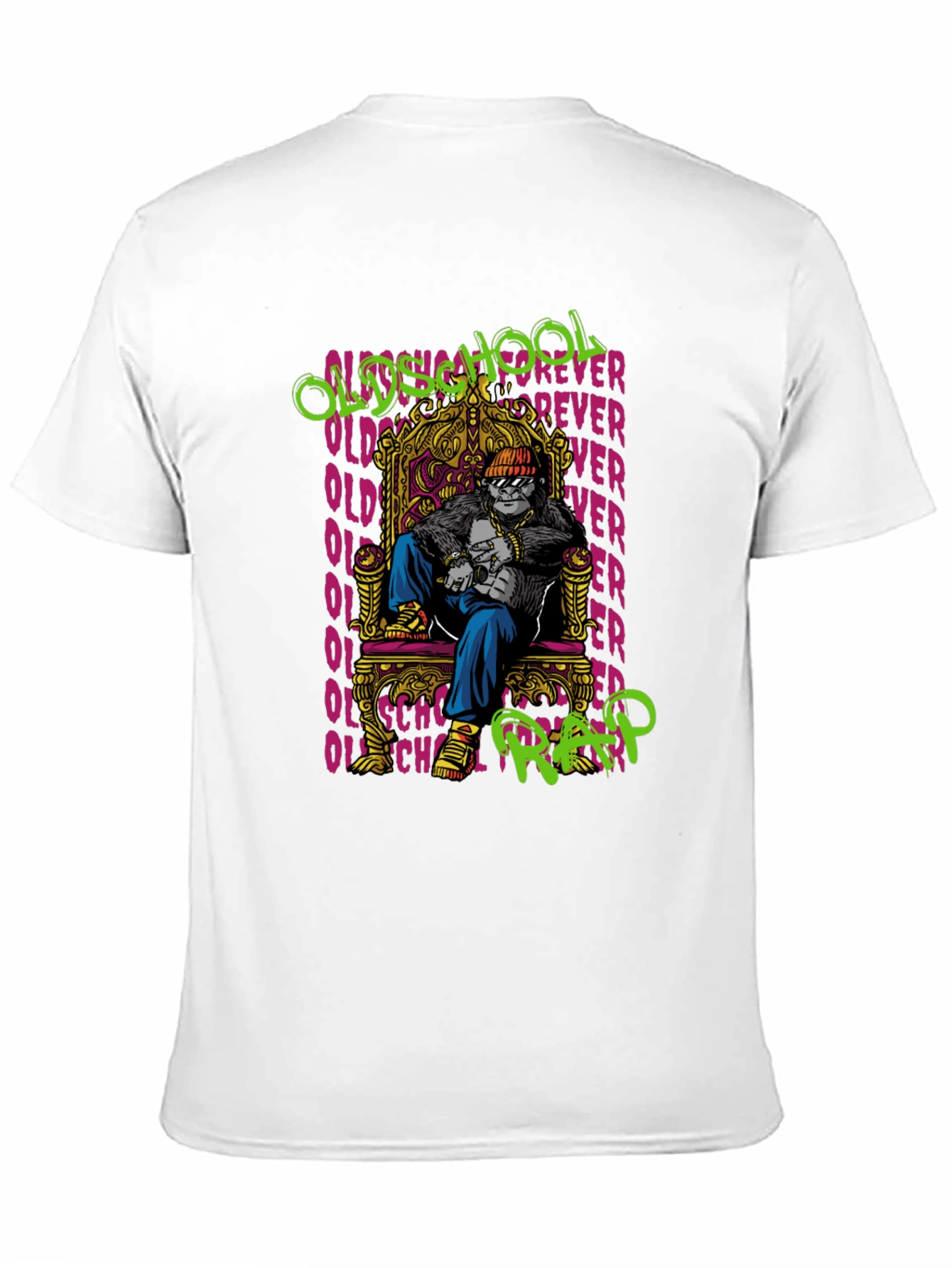 Old School Rap Gorilla T-Shirt